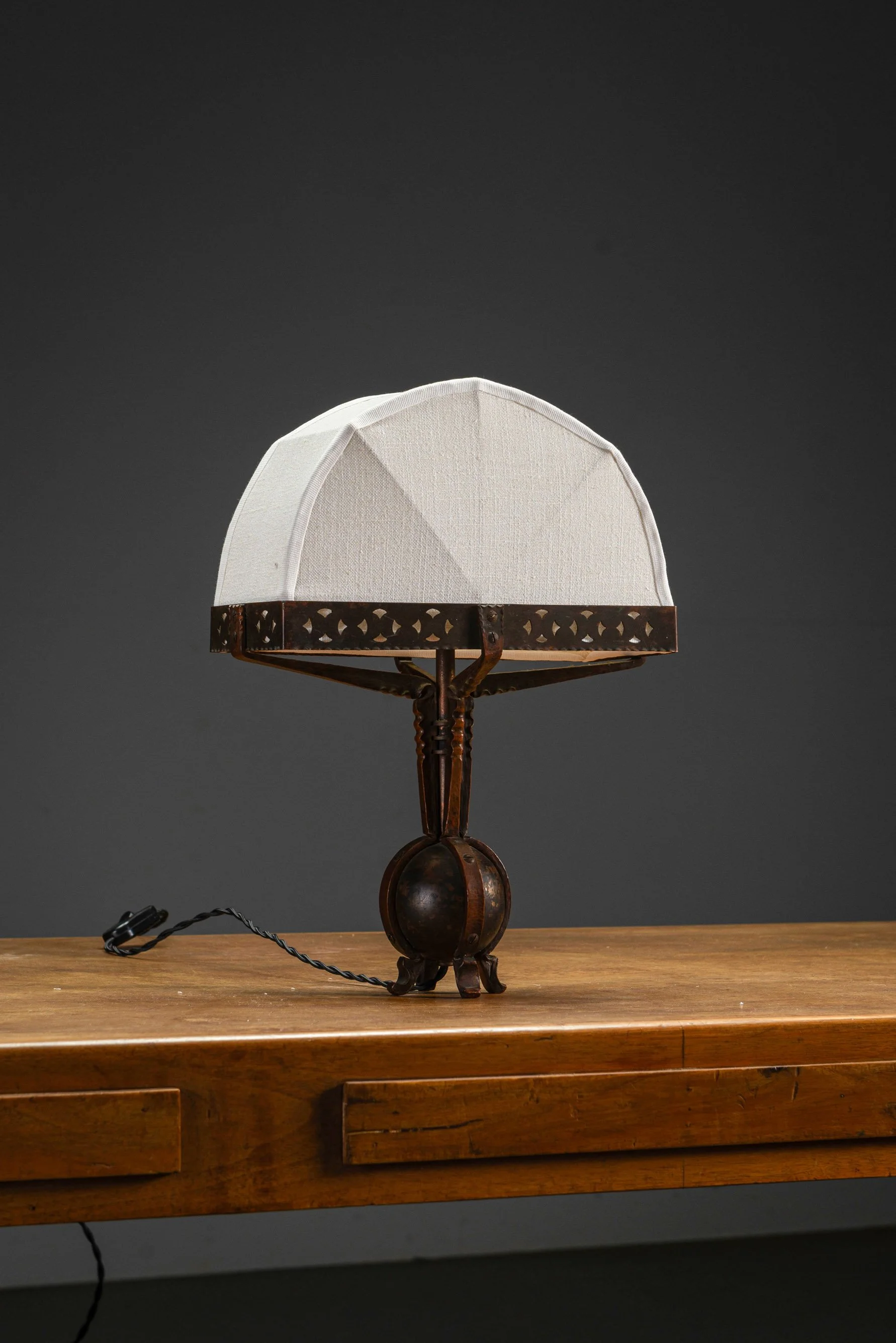 1920s Amsterdamse School Table Lamp