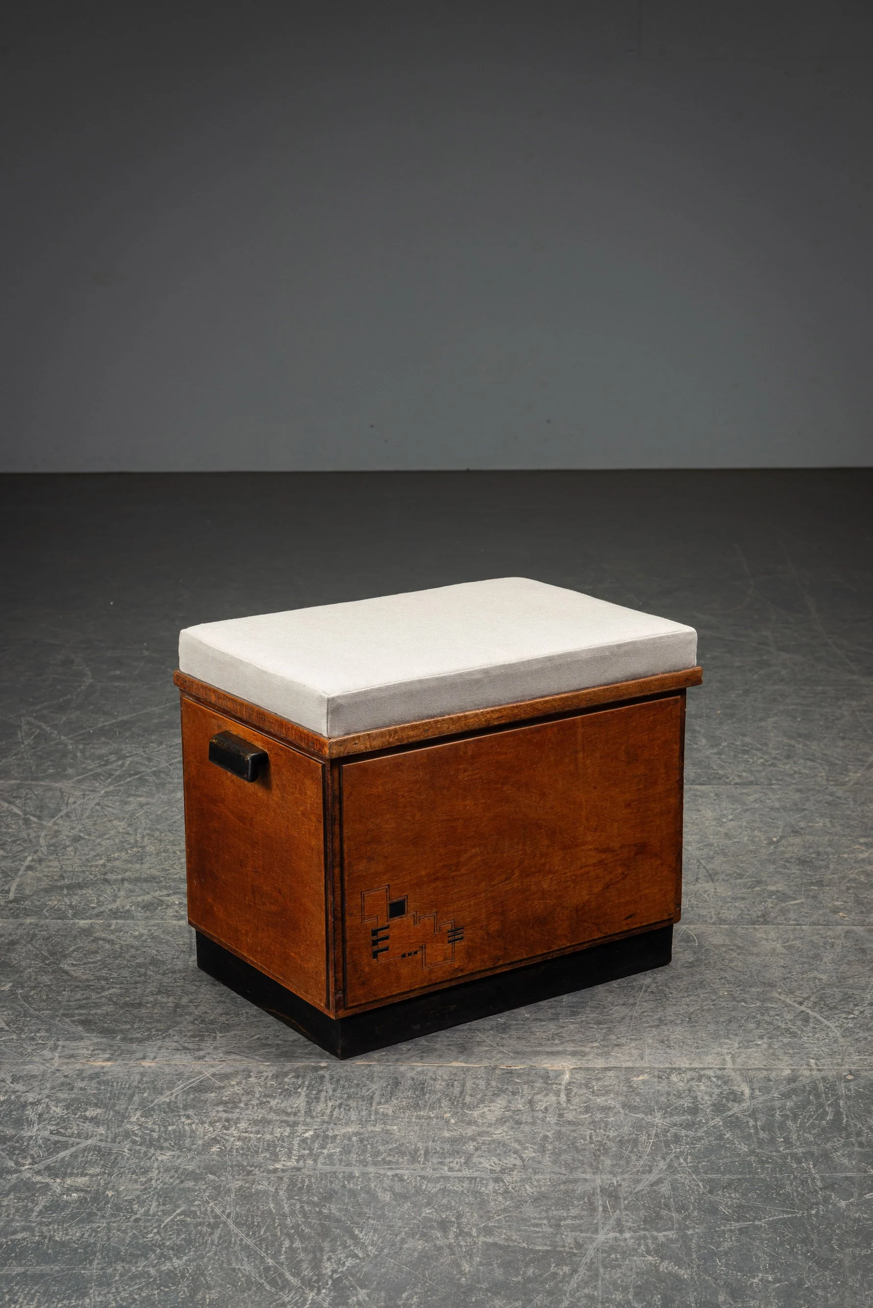 1930s Amsterdamse School Stool