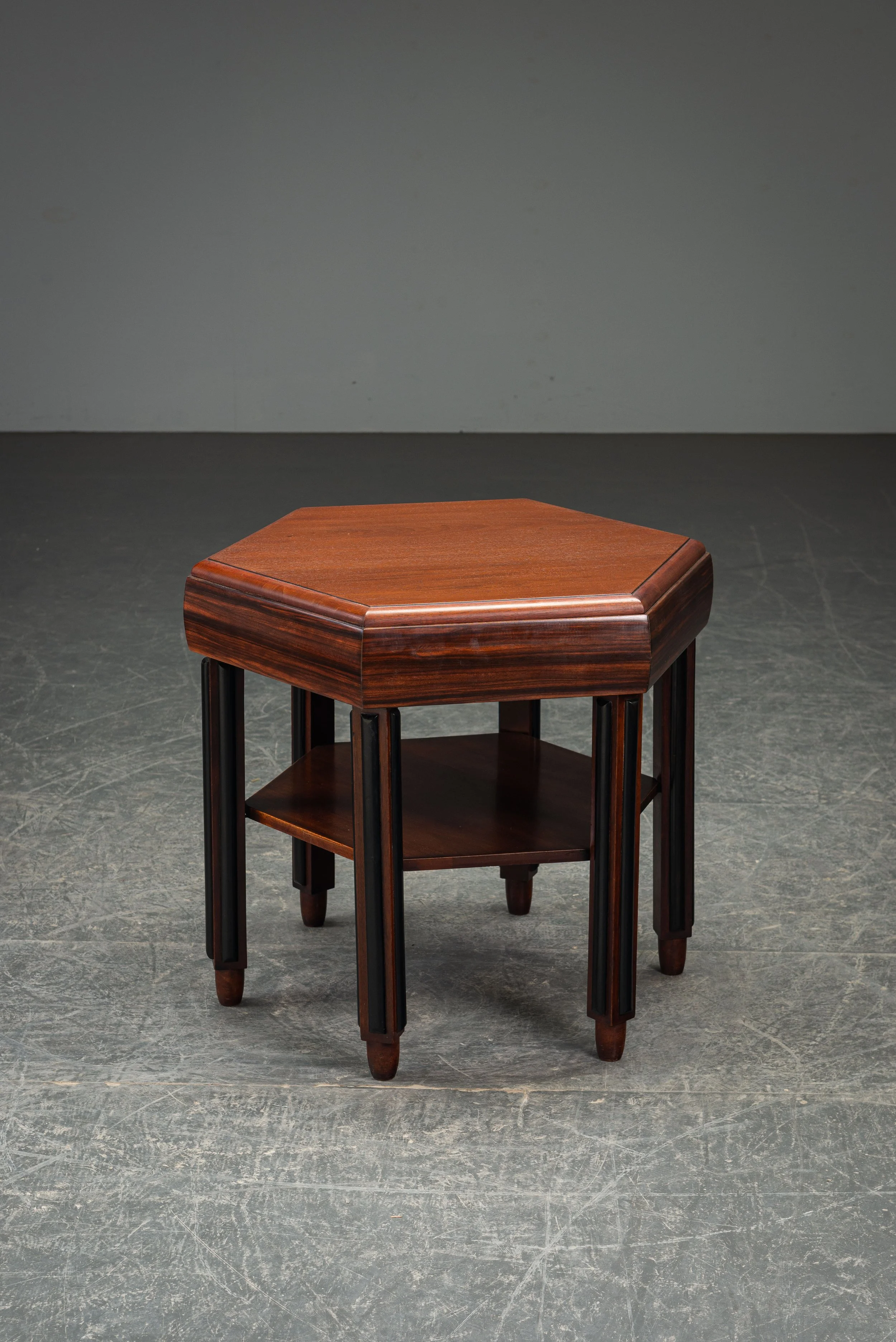 Amsterdamse School Fa. Drilling Side Table