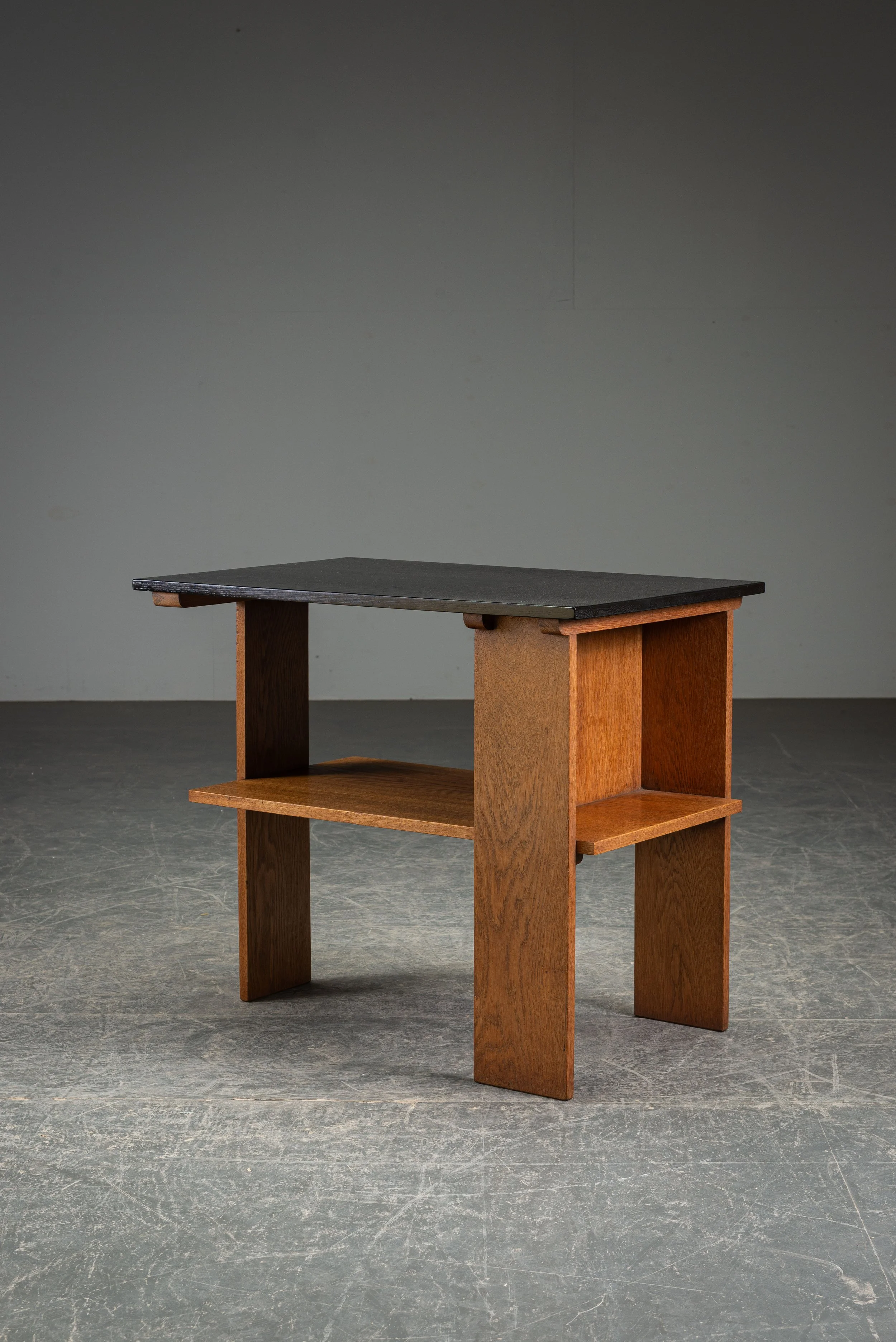 Haagse School Side Table  by Cor Alons