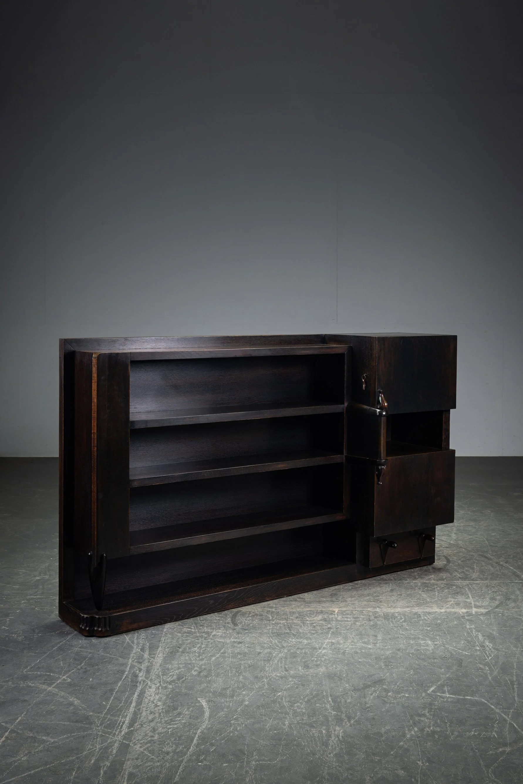 Amsterdamse School Sideboard by Architect Piet Kramer
