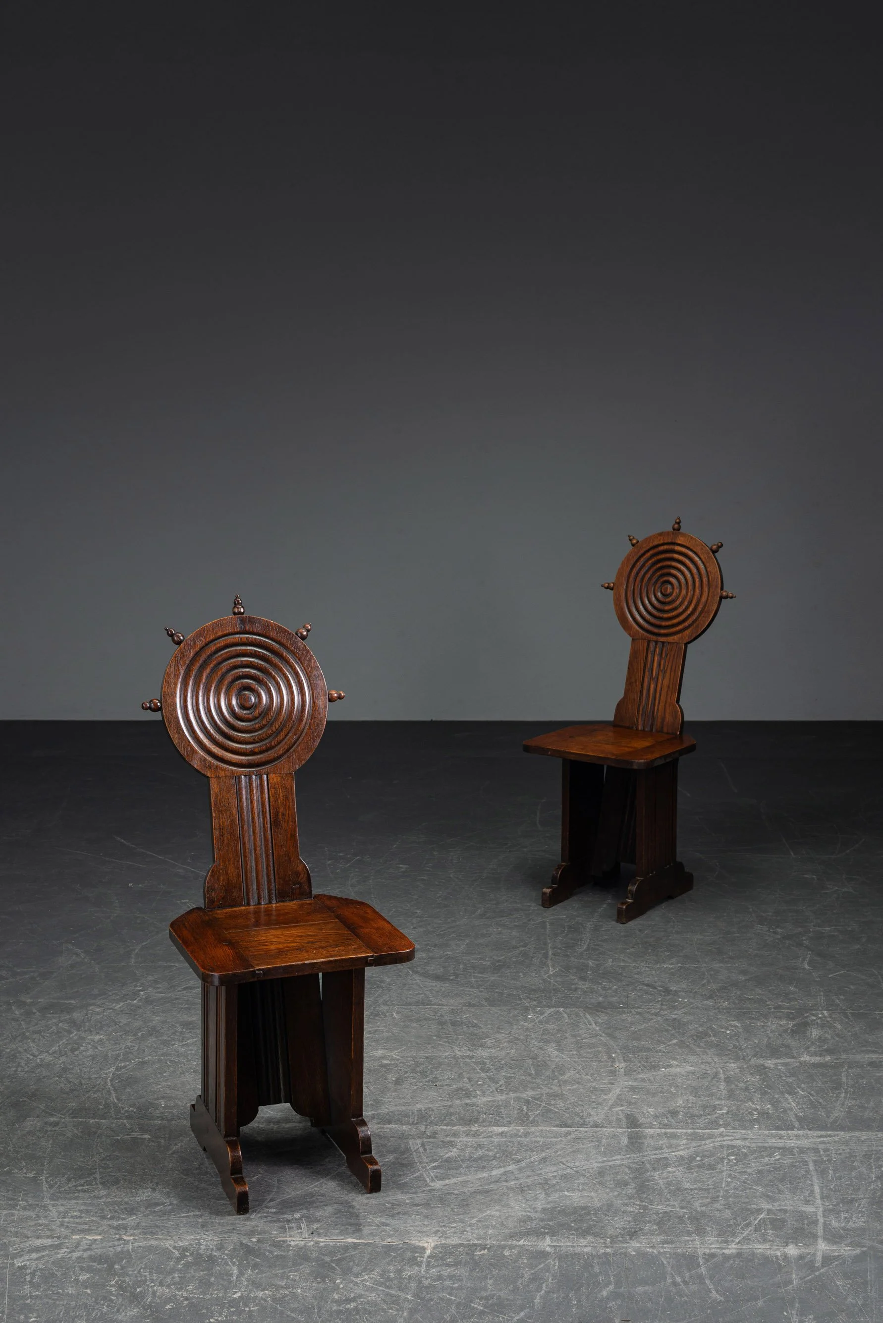 Art Deco Chairs by Charles Dudouyt