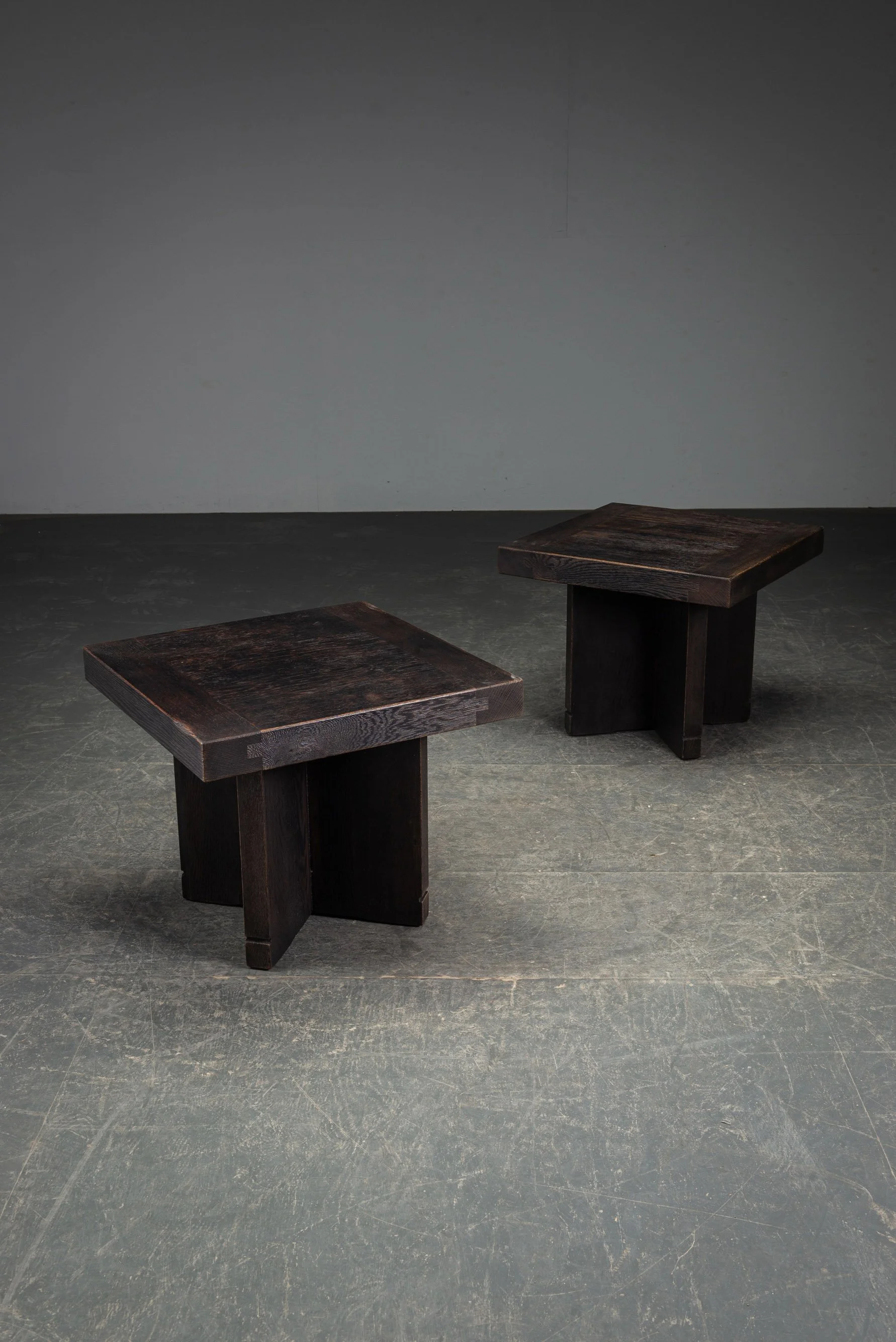 1930s Art Deco Side Table Set