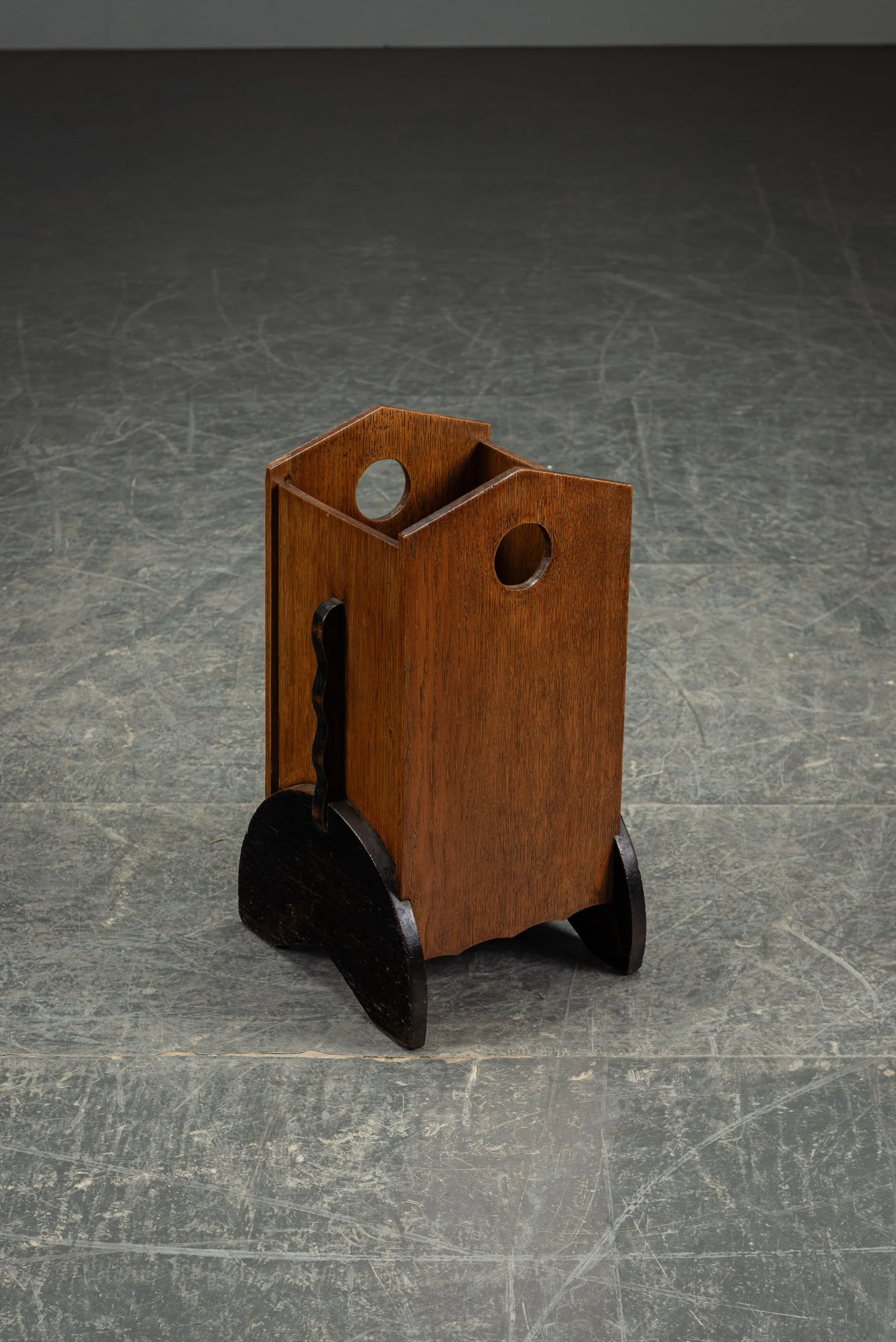 1920s Amsterdamse School Plant Holder or Paper Bin