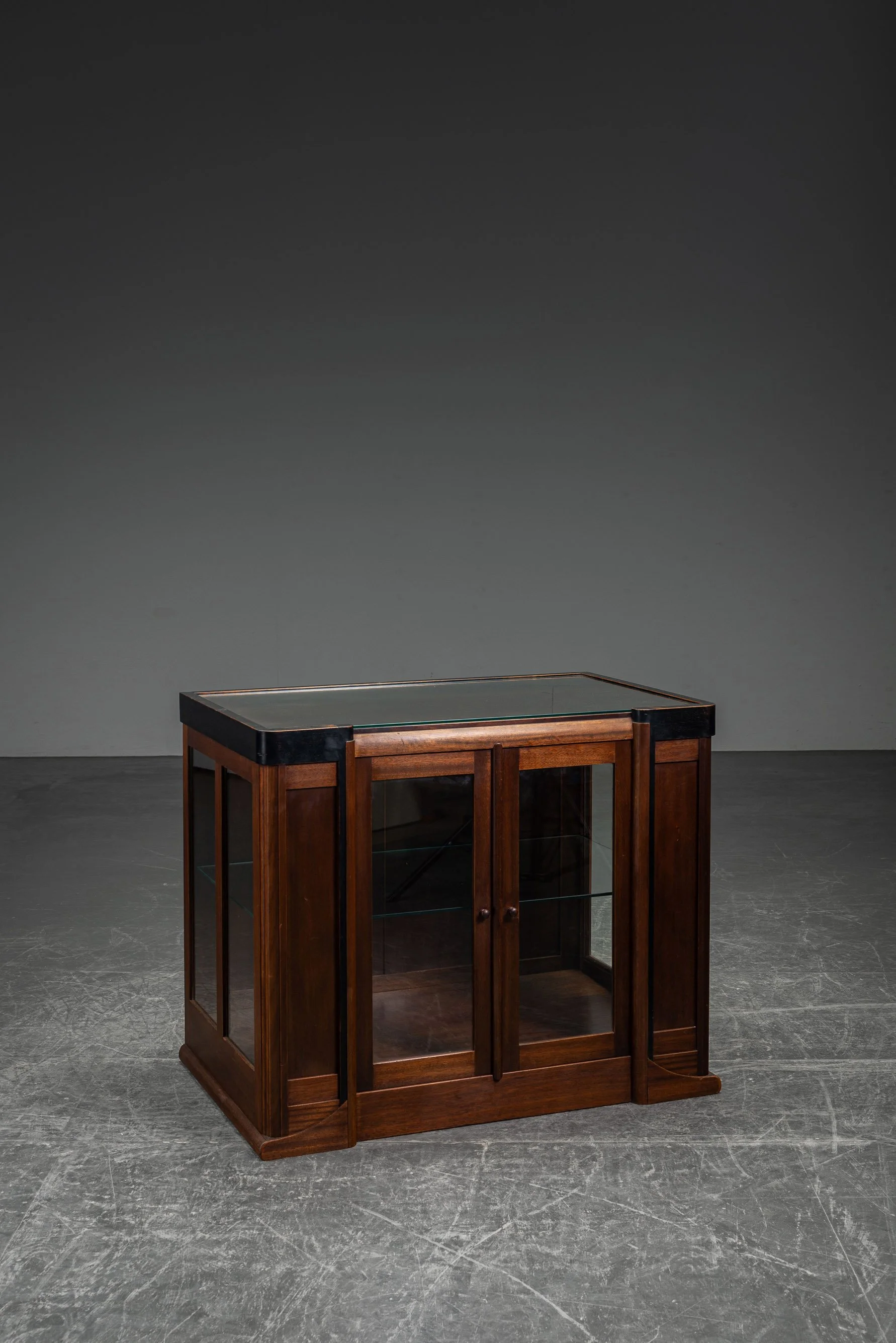 1920s Amsterdamse School Cabinet by Architect Paul Bromberg for Pander