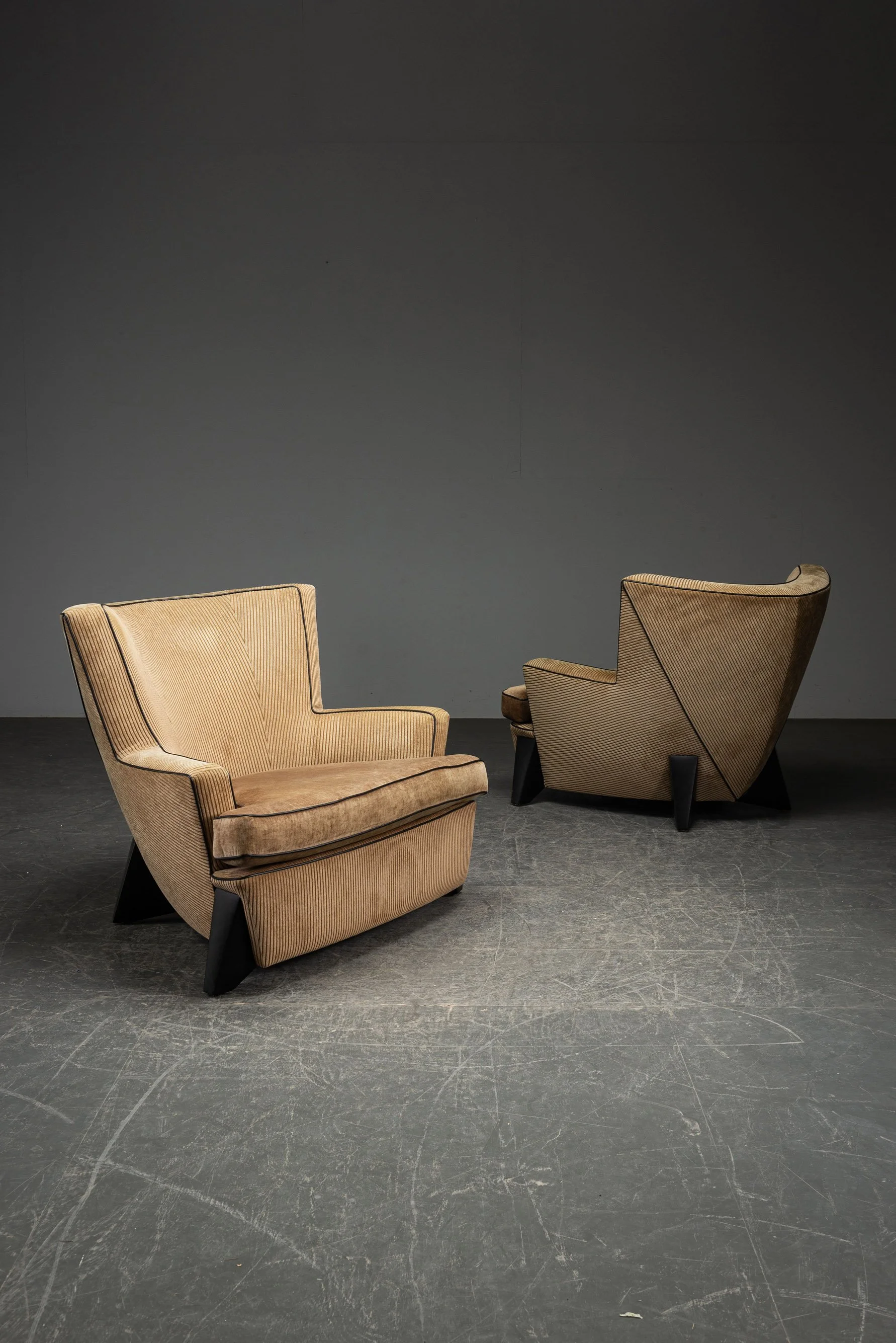 Art Deco Armchair Set by Bart van Bekhoven