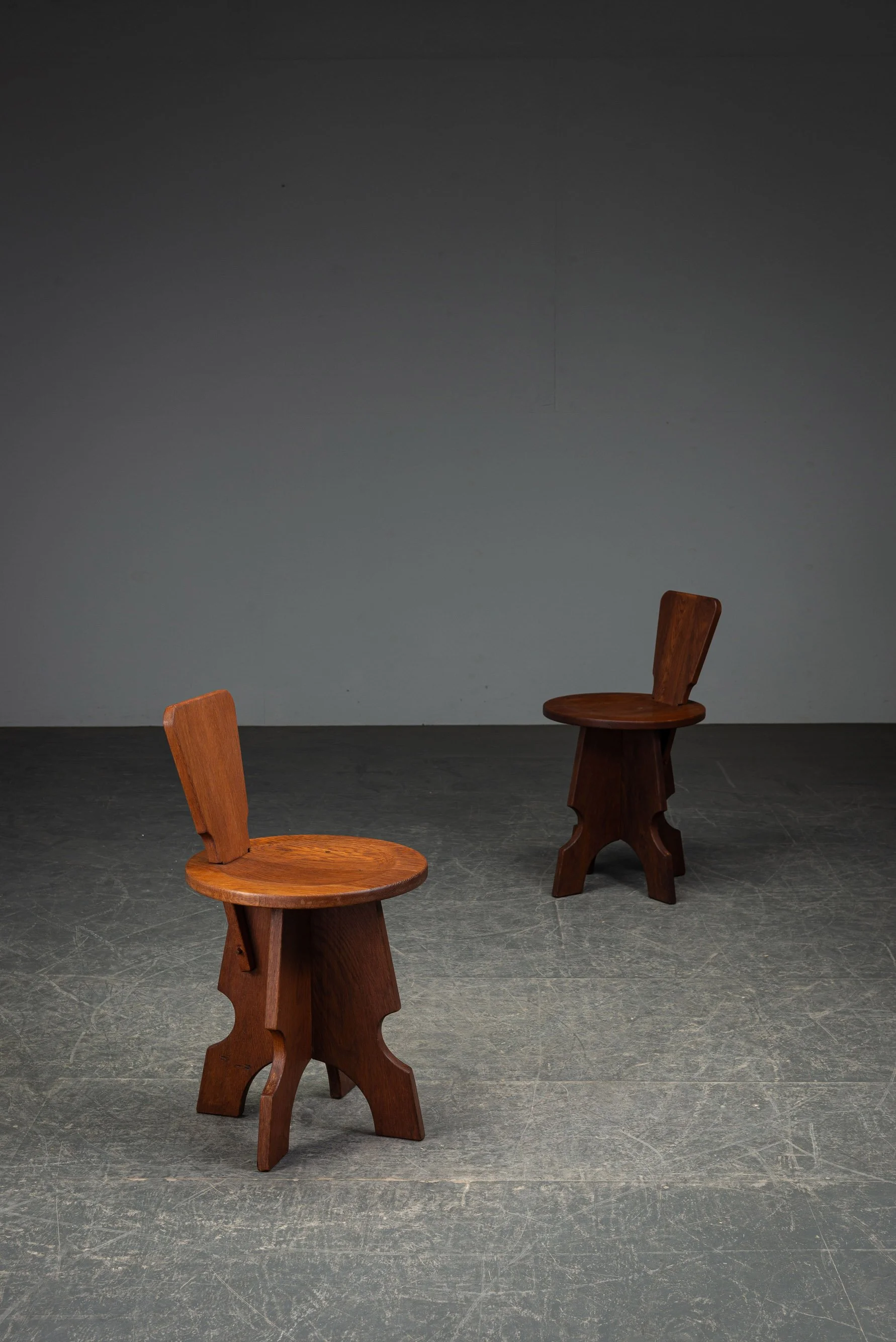 1960s Sculptural Stools