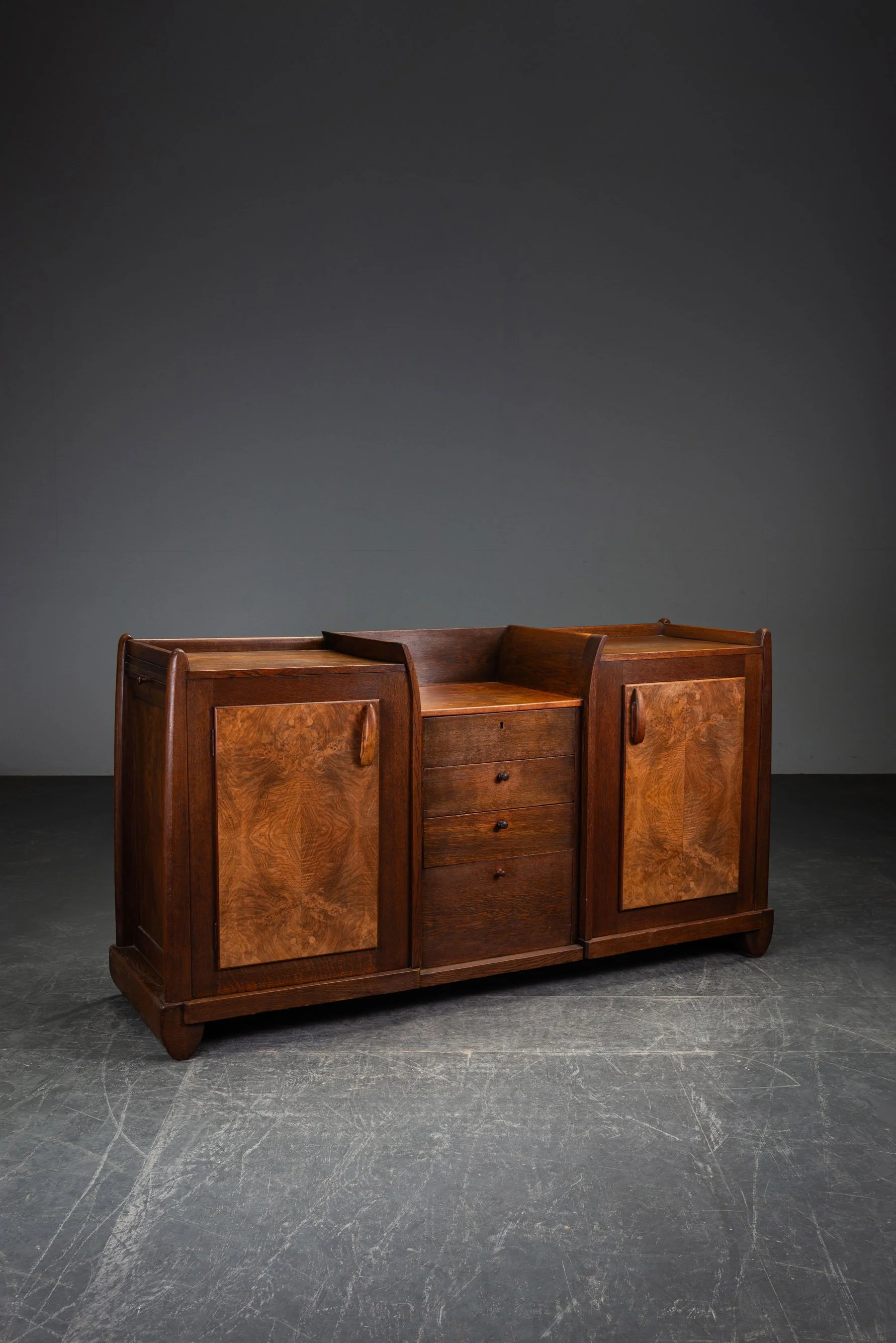 Amsterdamse School Sideboard by Architect Paul Bromberg
