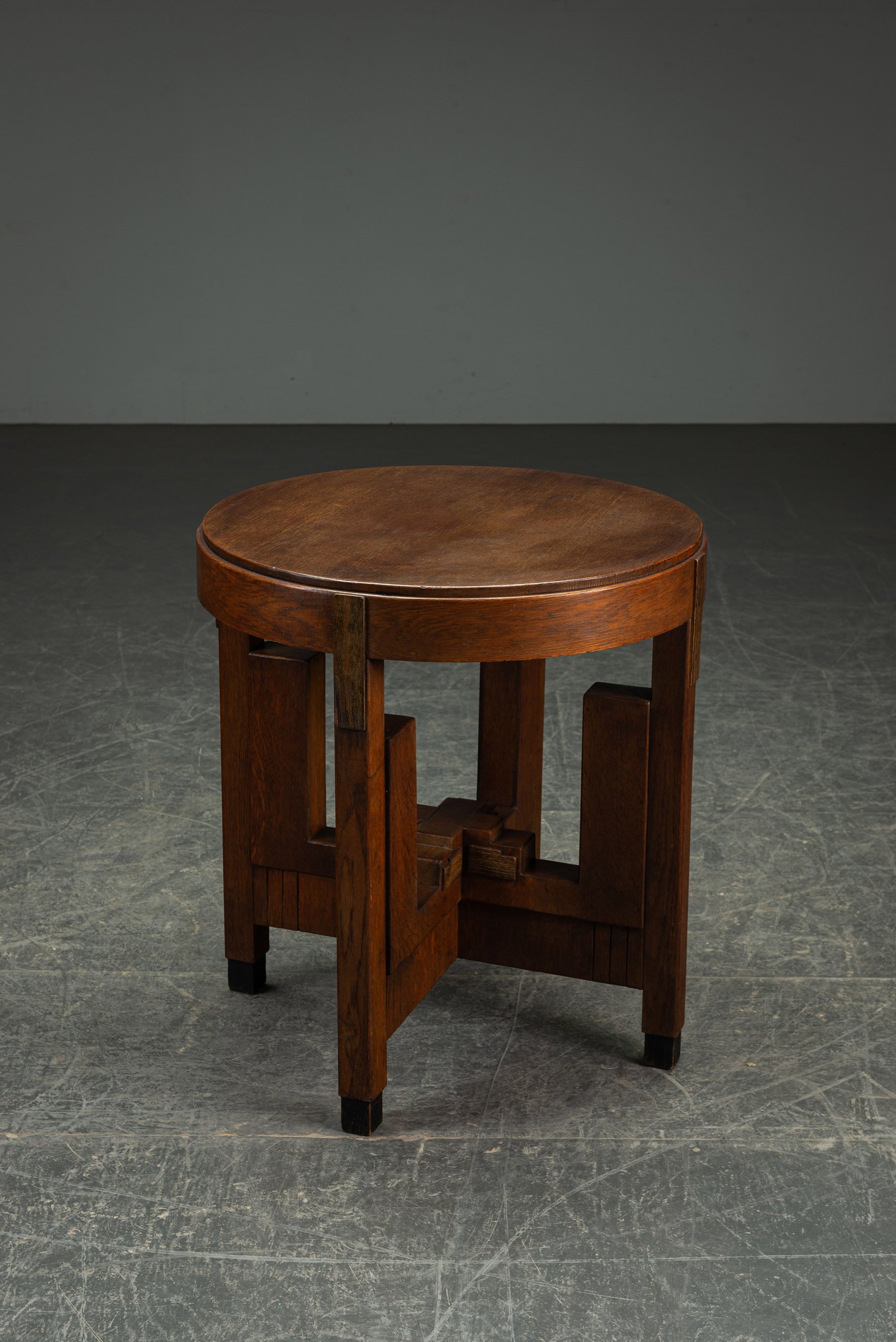 1920s Amsterdamse School Side Table