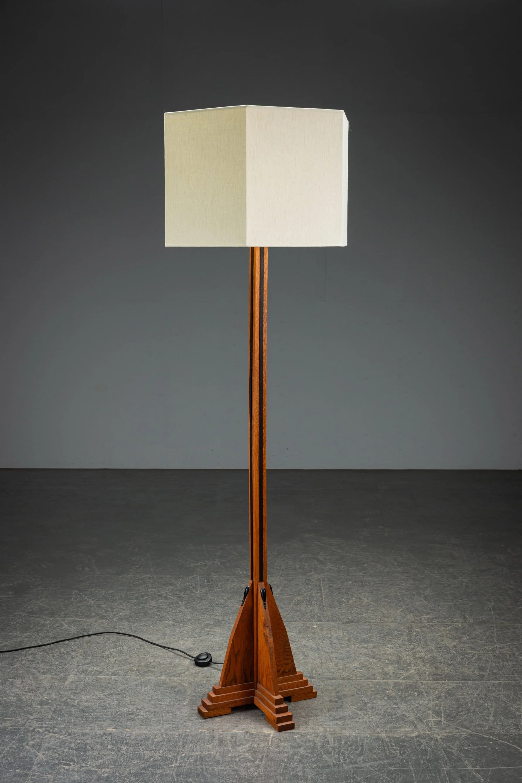 1930s Amsterdamse School Standing Lamp