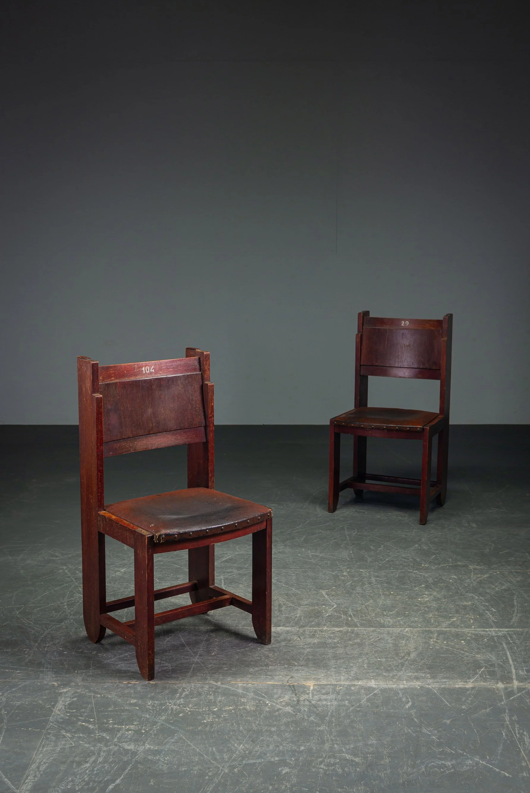 Art Deco Synagogue Chair Set