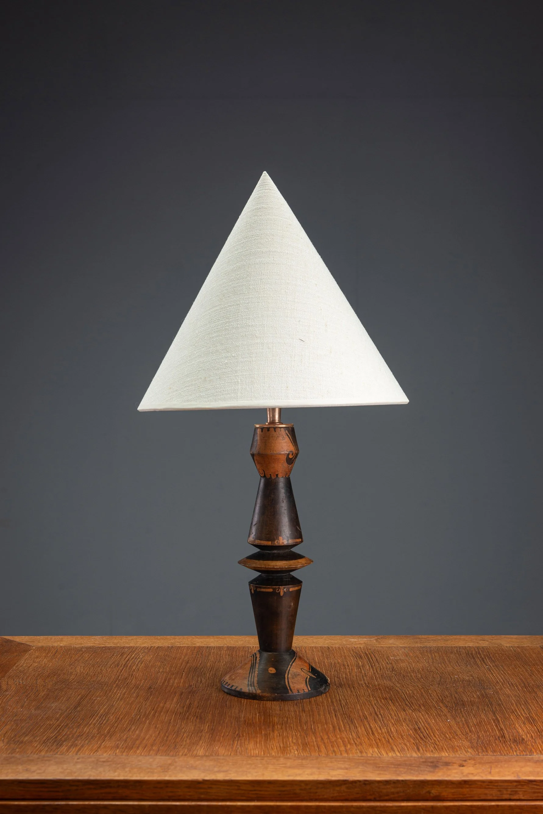 1920s H. Steinpatz Amsterdamse School Table Lamp