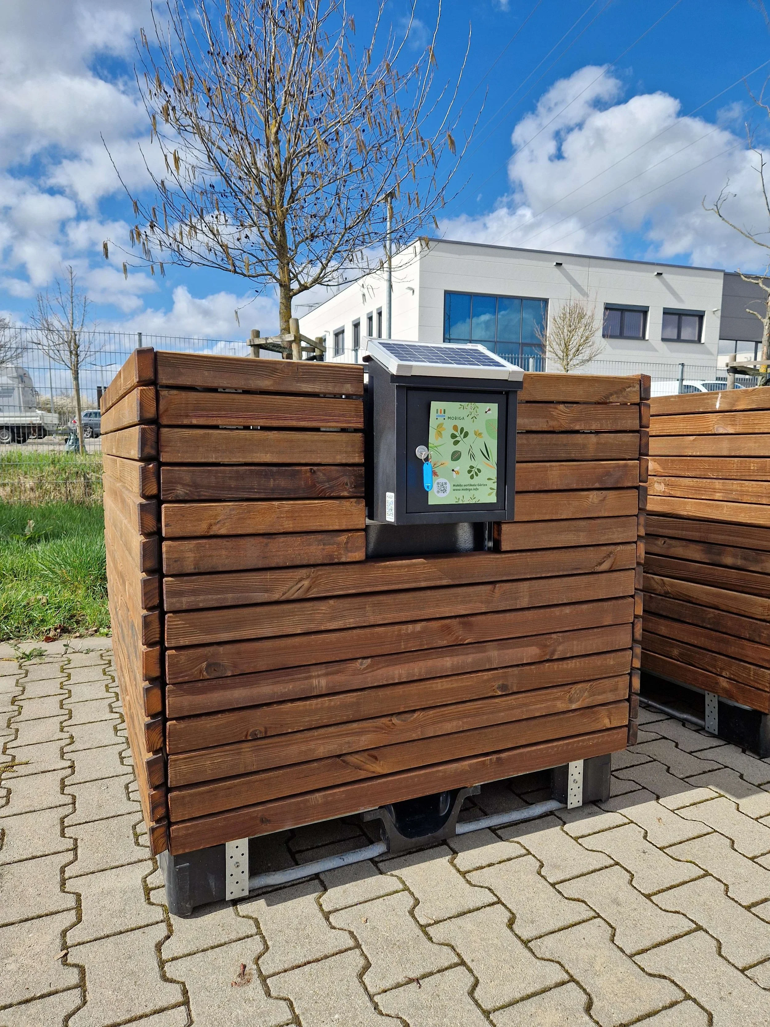 Modell HK - mit neuem oder wiederaufbereitetem Kebony-Holz