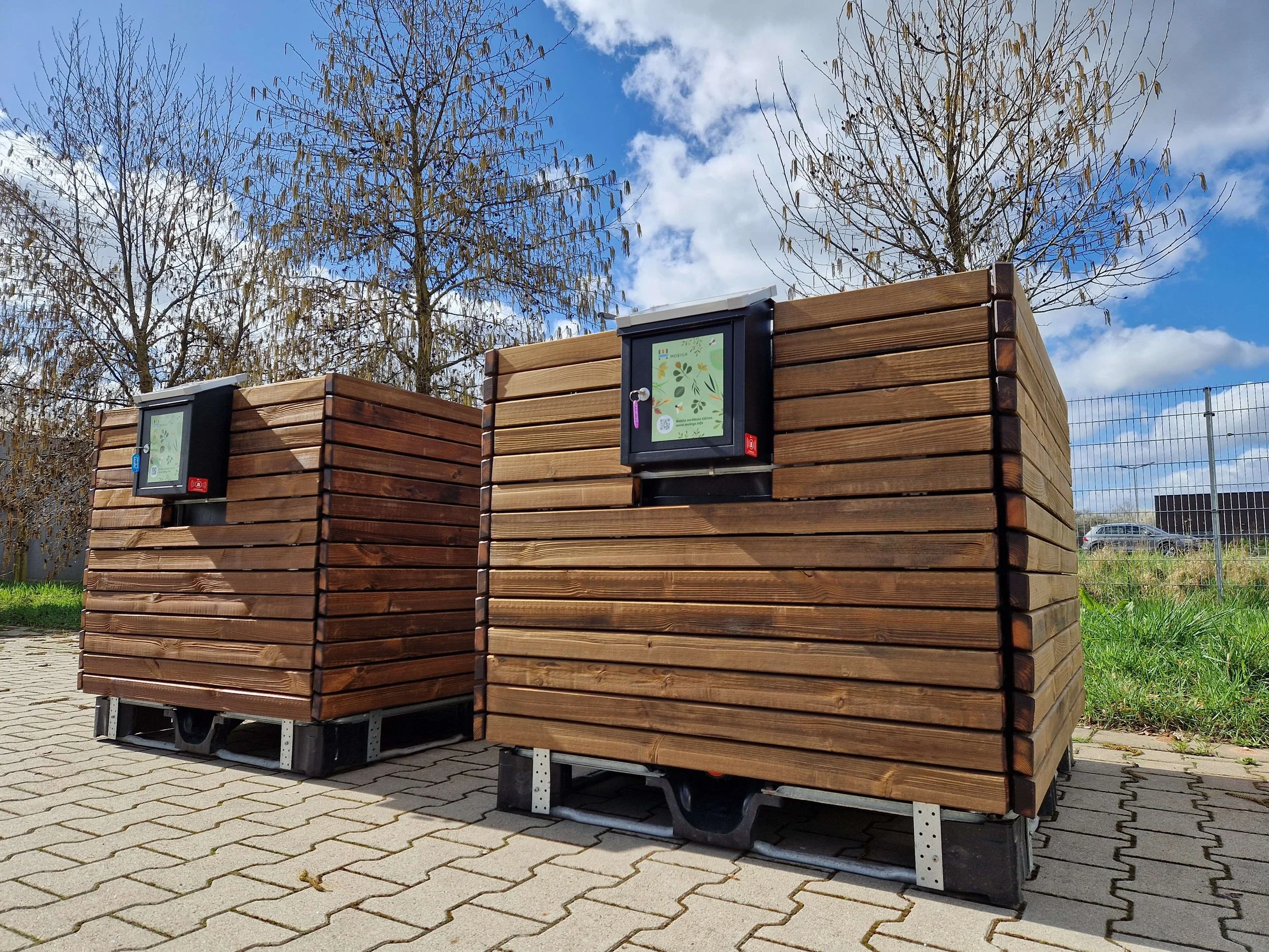 Modell HK - mit neuem oder wiederaufbereitetem Kebony-Holz