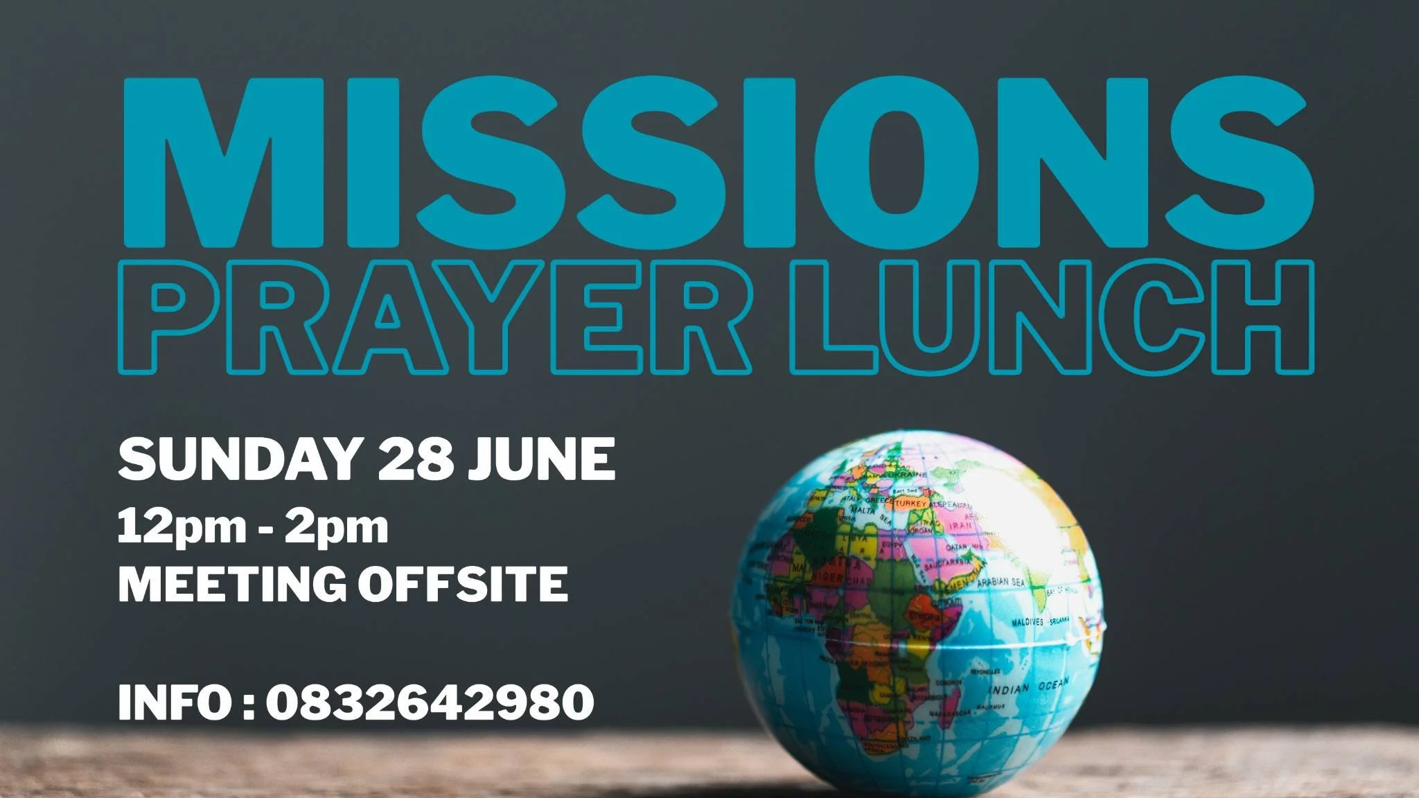 Missions Prayer Lunch