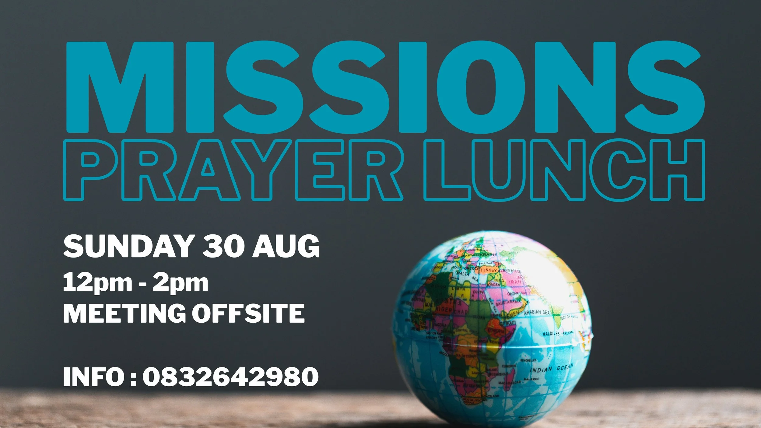 Mission Prayer Lunch – Pray for the Nations