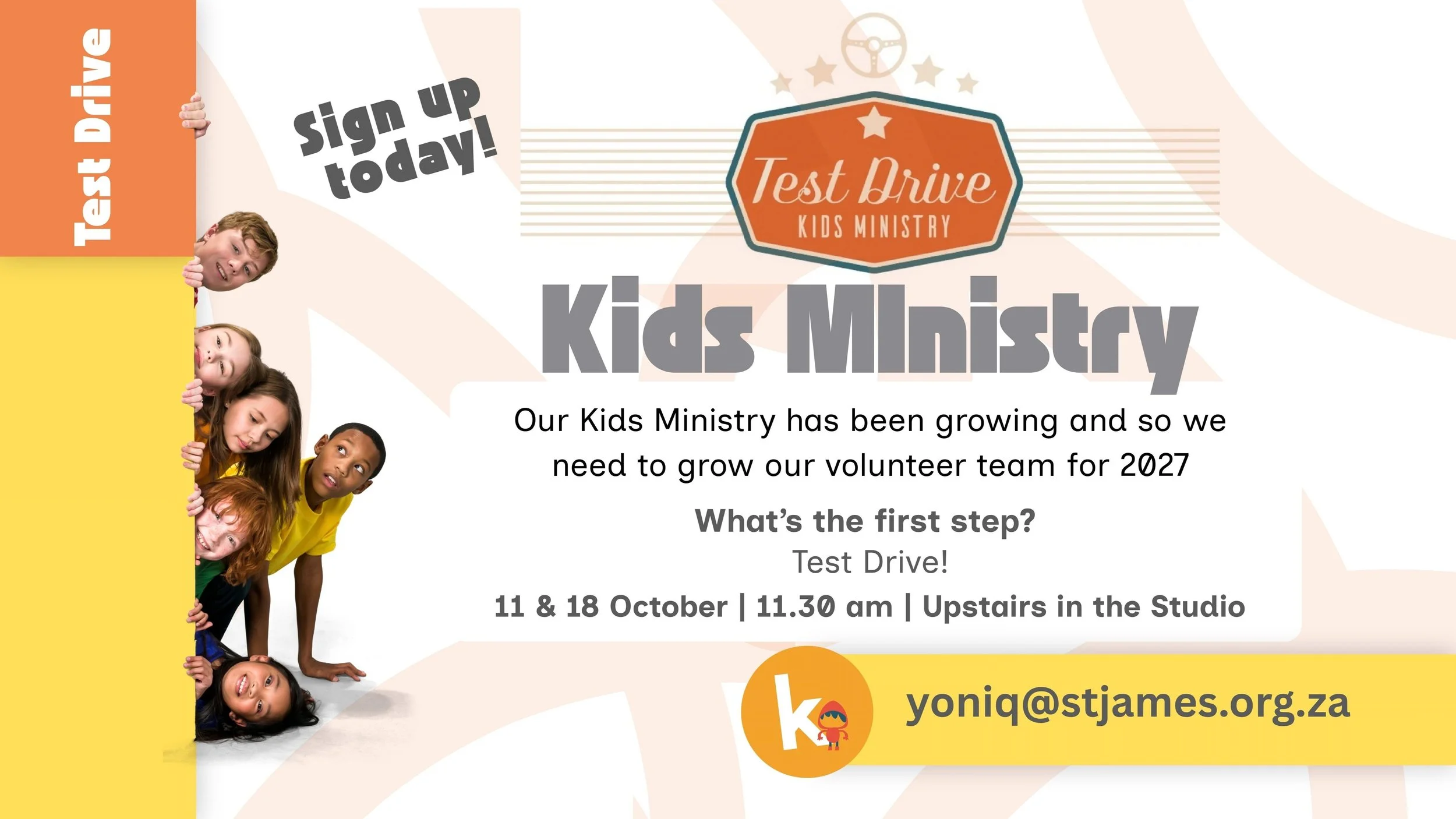 Kids Ministry – Test Drive