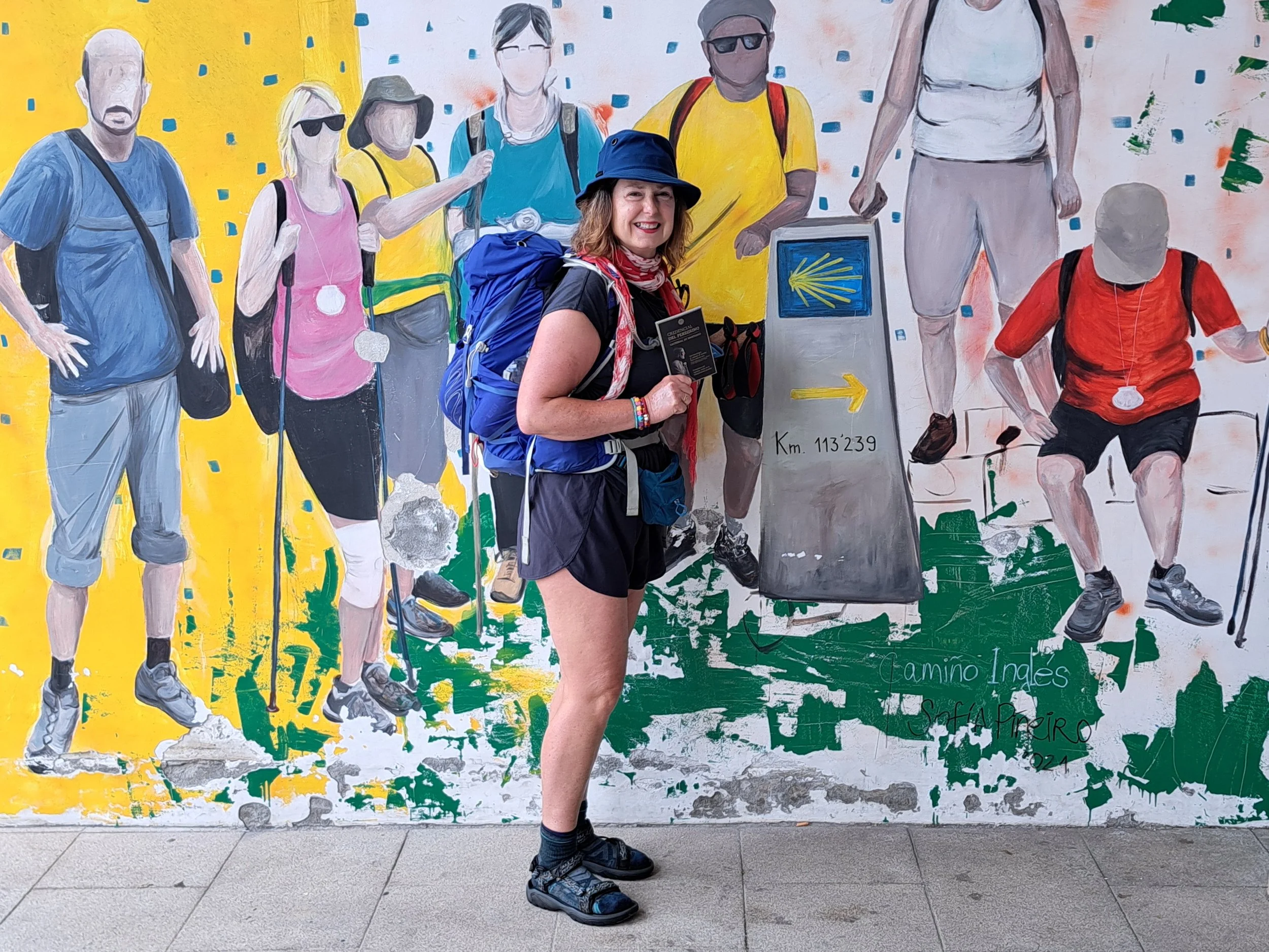 Walking through anger on Pilgrimage