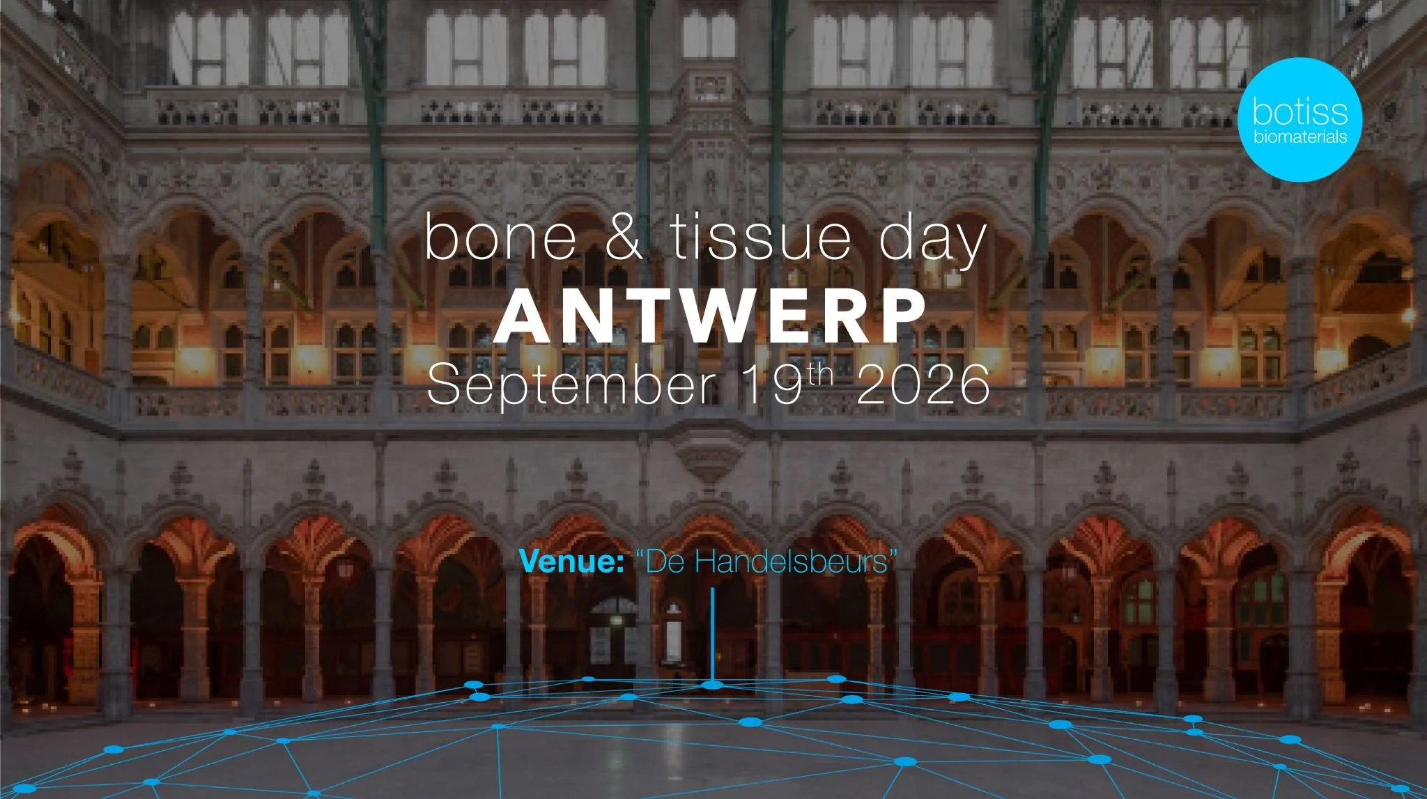 KOOLITUSREIS: bone &amp; tissue day, Antwerpen