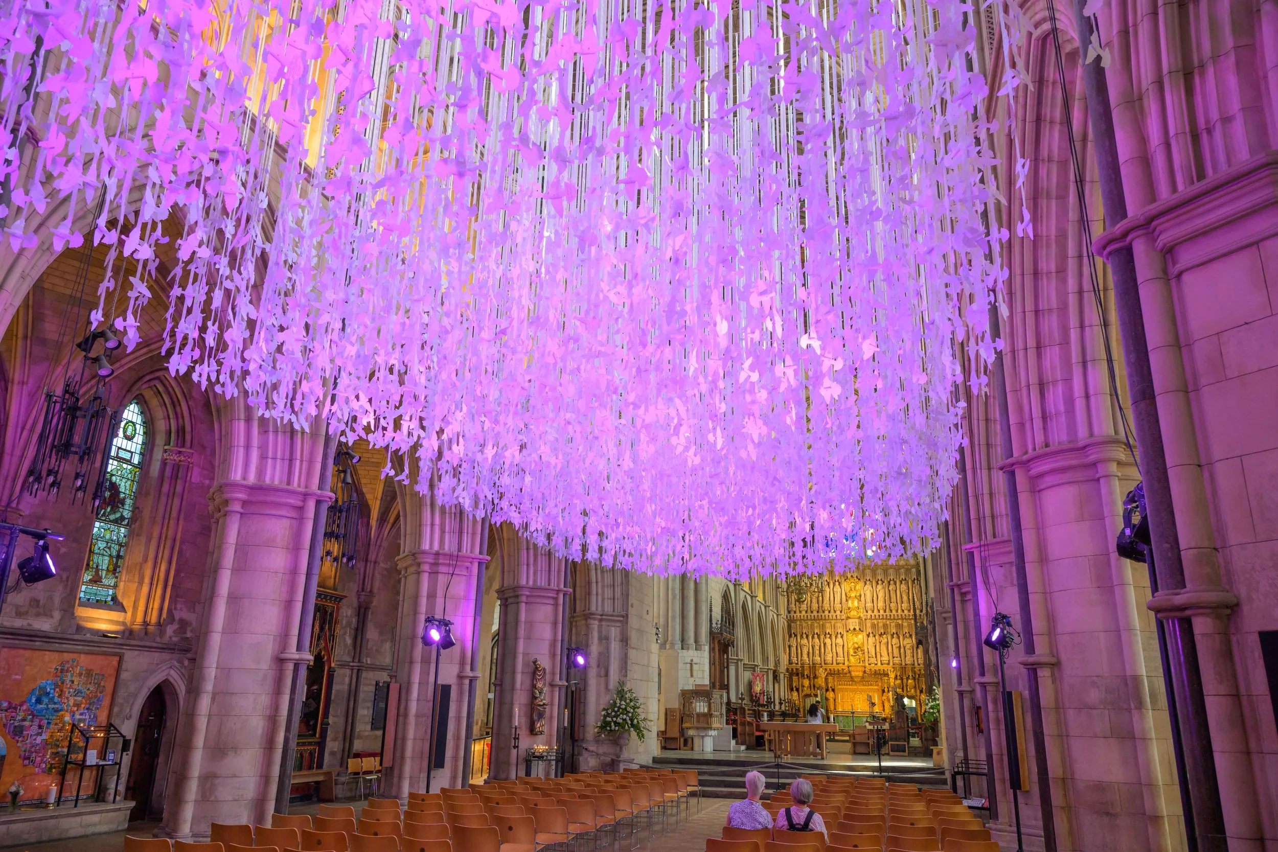 Peace Doves by Peter Walker Sculptor - Southwark Cathedral