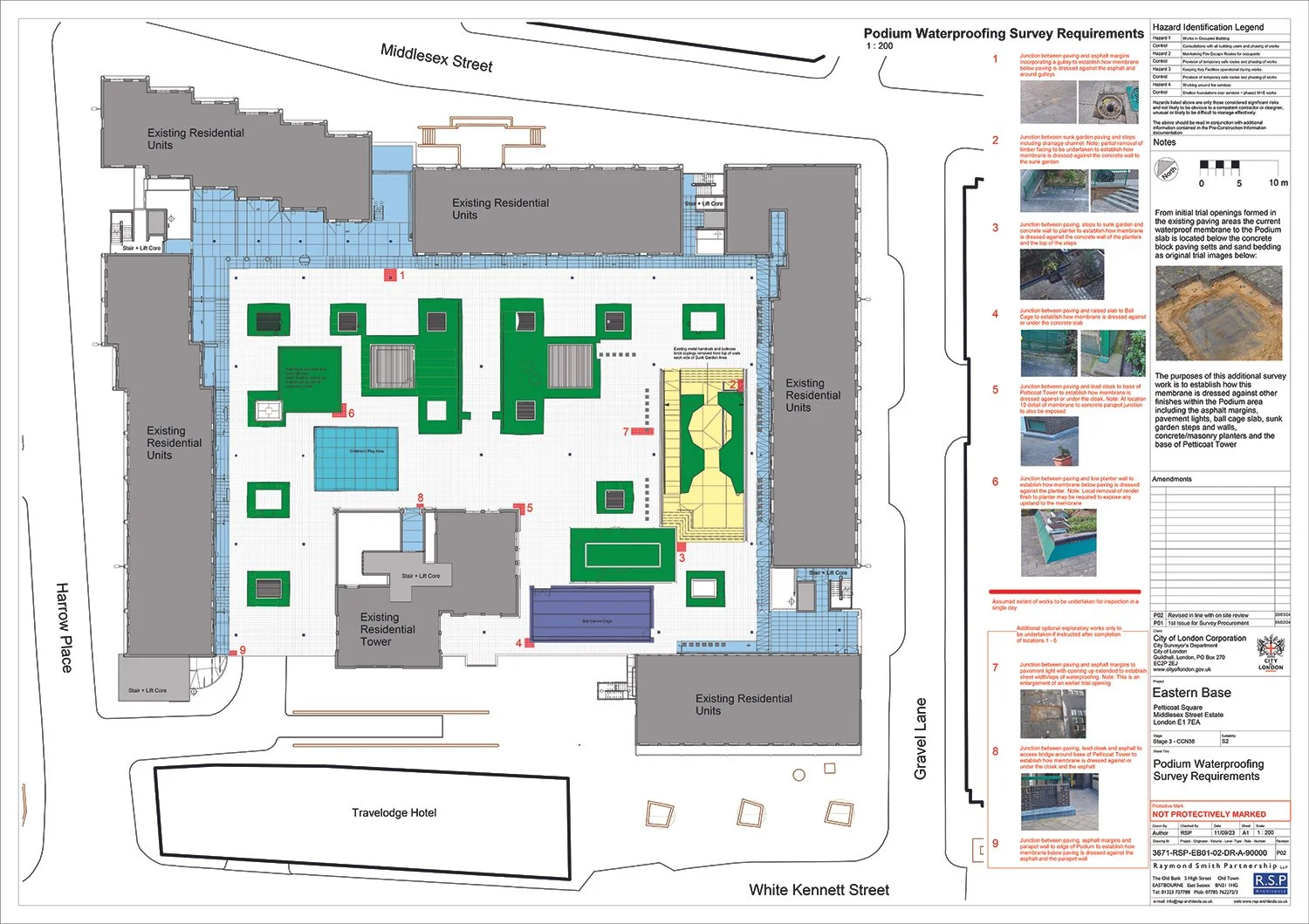 Advance notice of works: Podium Investigation Works