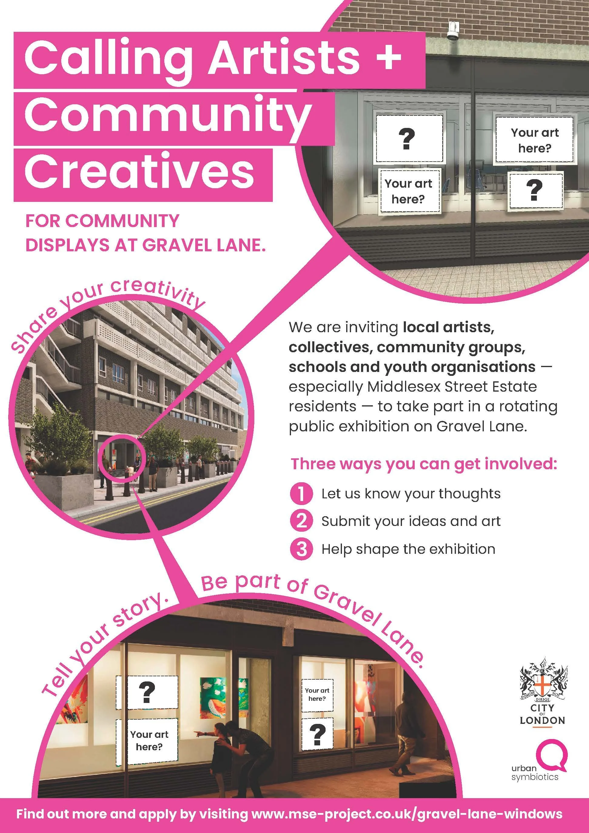 Get involved with the Gravel Lane Community displays