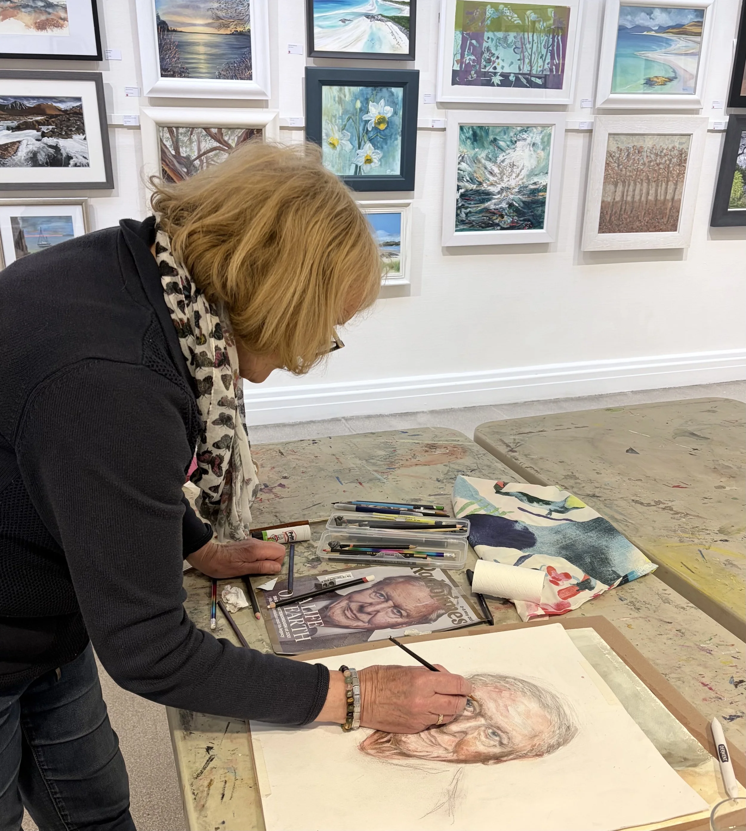 Nora Carrel, Artist in Residence 2026 Annual Exhibition