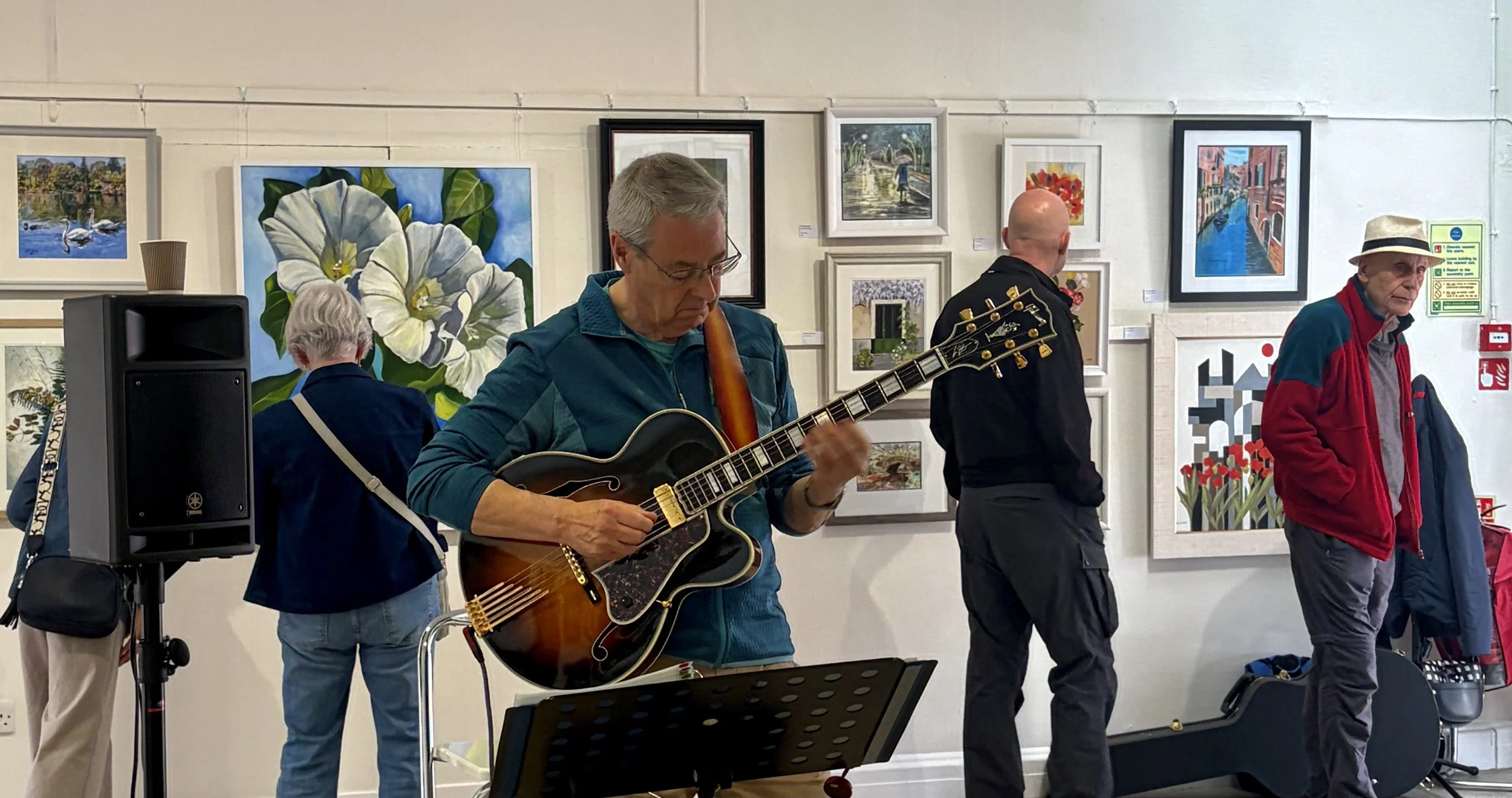 David Finlay, Guitarist, Exhibition Opening Event,  Milngavie Art Club 23rd May 2026