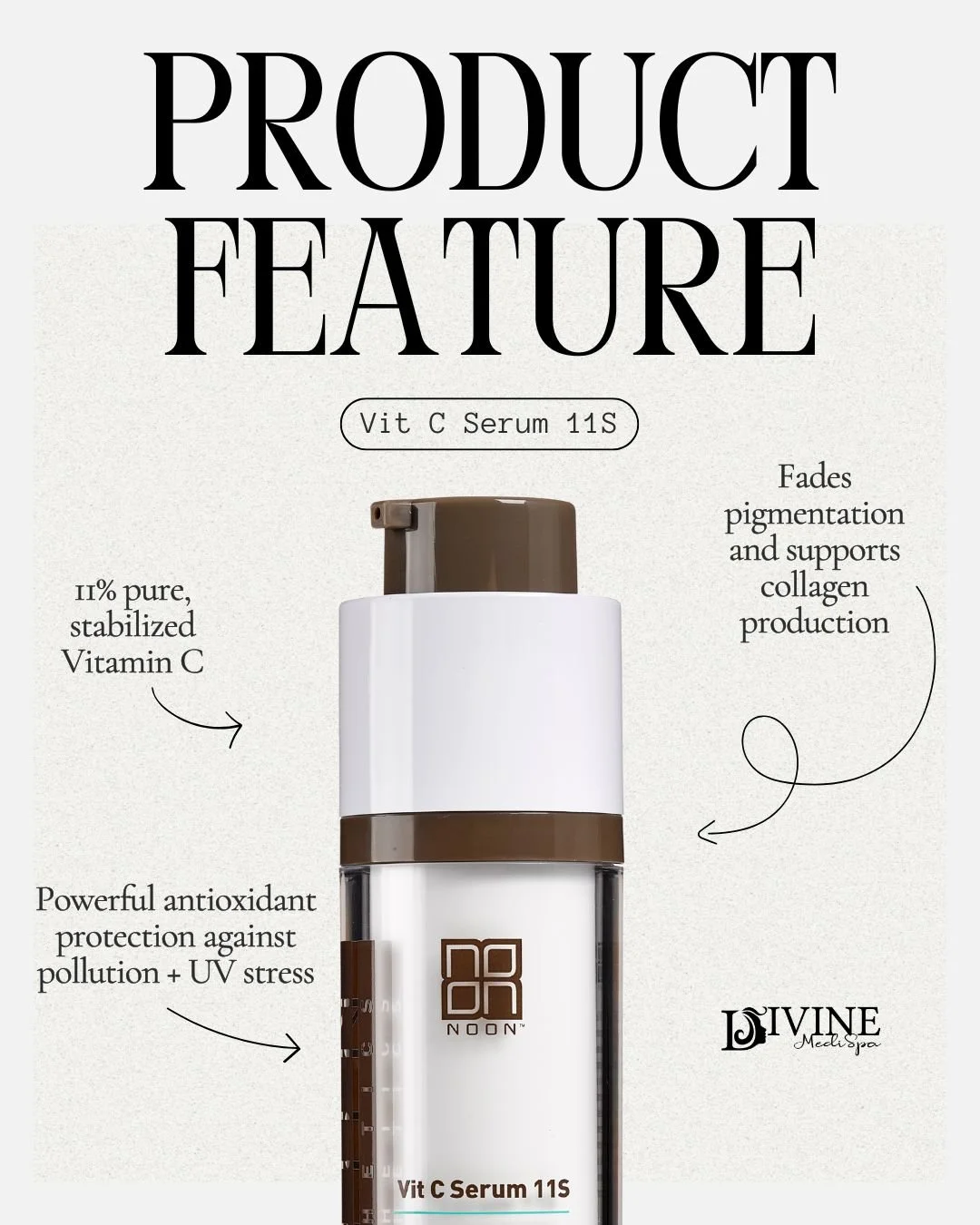 ☀️ SPOTLIGHT: Bright Skin Starts Here

 Get your daily dose of glow with NOON Vitamin C Serum 11S &mdash; a potent, stabilized formula that brightens, protects, and evens out your skin tone like no other.

Use every morning under SPF for a brighter, 