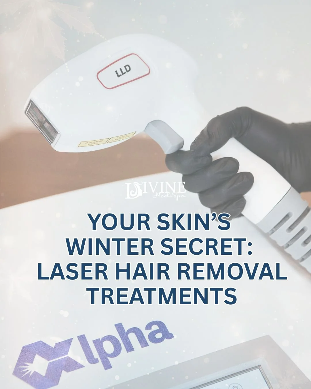 ❄️ Winter is the perfect time for laser hair removal!

Cooler weather means less sun exposure, making it safer to start your treatments. 🌟

Begin your series now, and by spring, you&rsquo;ll be smooth, confident, and ready for shorts, swimsuits, and