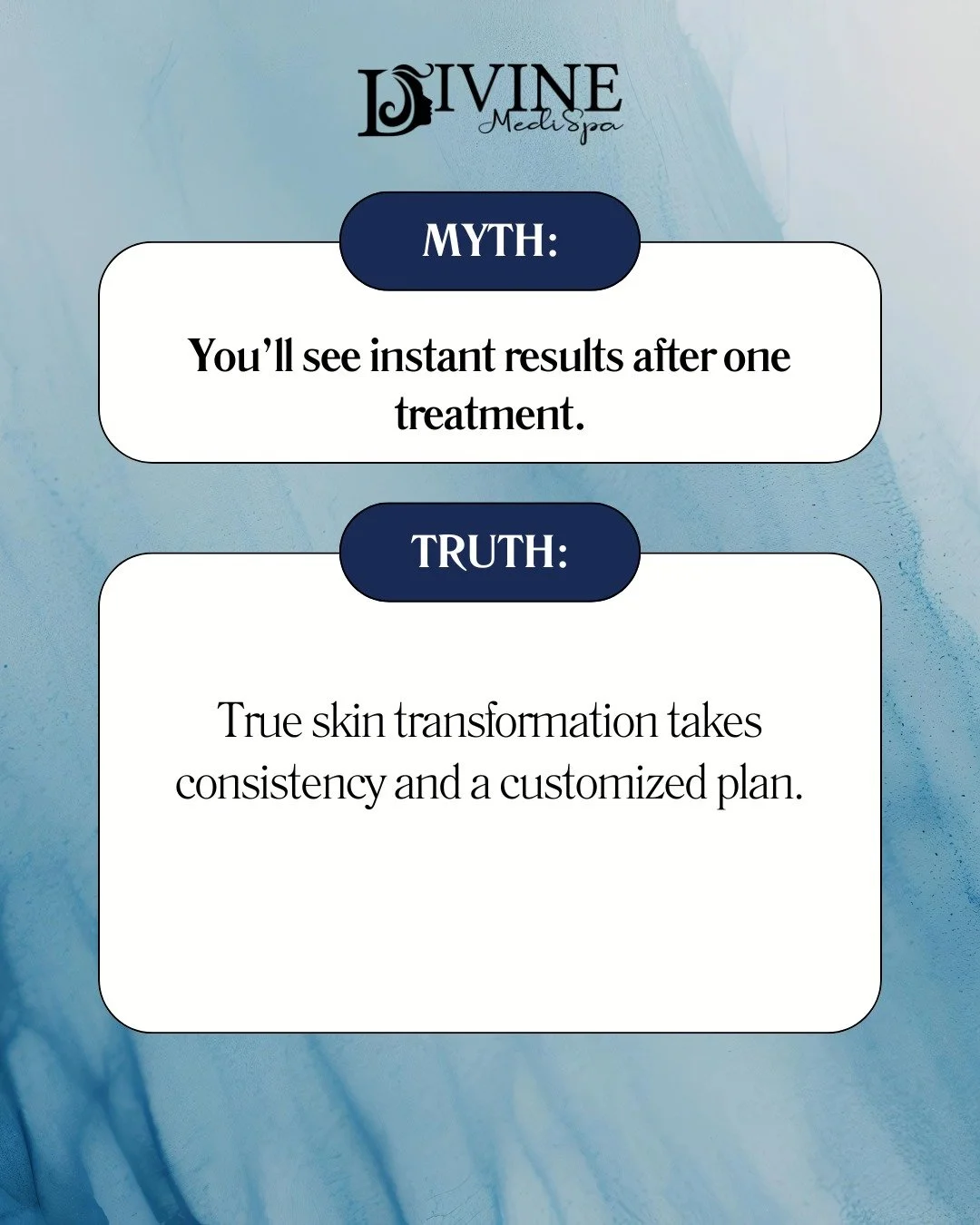 Real results take time &mdash; and we&rsquo;ll guide you every step of the way.