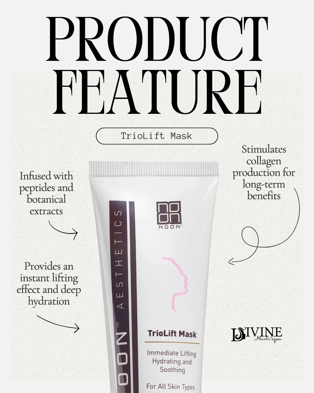 💆&zwj;♀️ SPOTLIGHT: Lift, Firm, and Rejuvenate Your Skin

 Experience the power of advanced skin lifting with NOON TriloLift Mask &mdash; designed to boost firmness, smooth fine lines, and restore youthful elasticity.