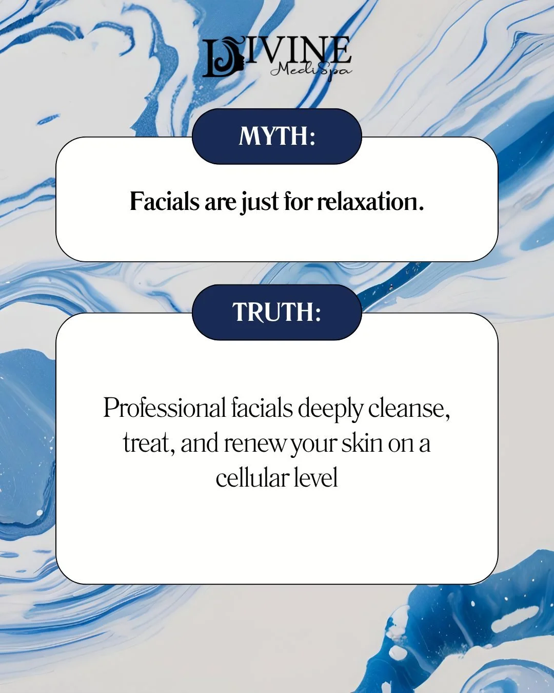 Our OxyGeneo facials are results-driven and relaxing &mdash; the best of both worlds.