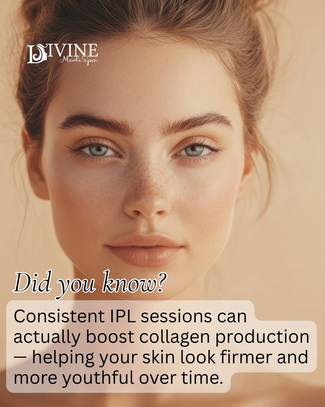 🧴 Did you know? IPL treatments don&rsquo;t just correct discoloration &mdash; they also boost collagen, improving firmness and texture over time!

At Divine MediSpa, we focus on long-term skin health, not just quick fixes. Your glow starts here. 💕