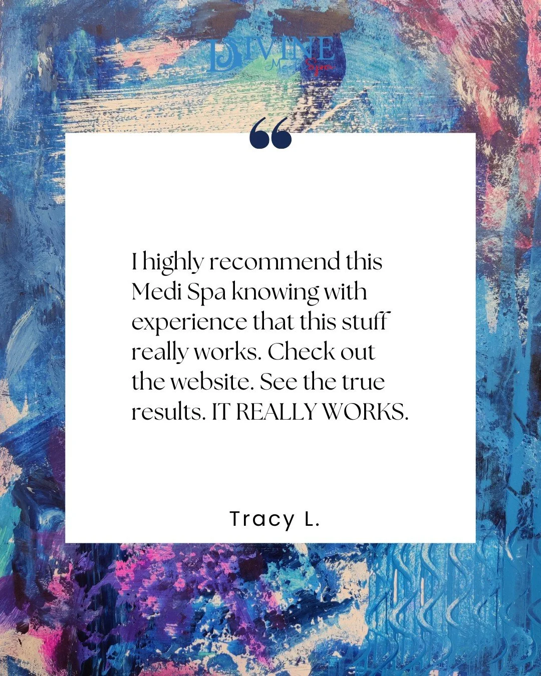 We appreciate you! Thanks for letting us be part of your skincare journey!