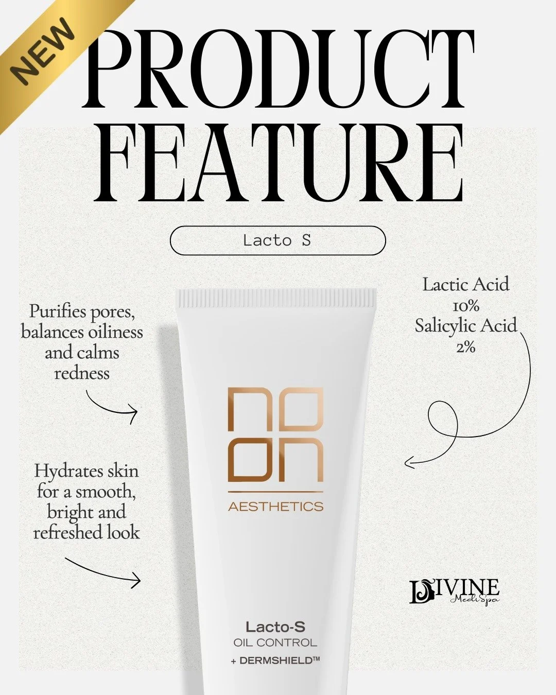 ✨ Spotlight: NOON &mdash; Lacto S Launch ✨

📣 Introducing NOON&rsquo;s NEW Lacto S

Your skin&rsquo;s new best defense &mdash; where science meets glow.
Say hello to Lacto S &mdash; a cutting-edge skincare innovation designed to purify pores, balanc