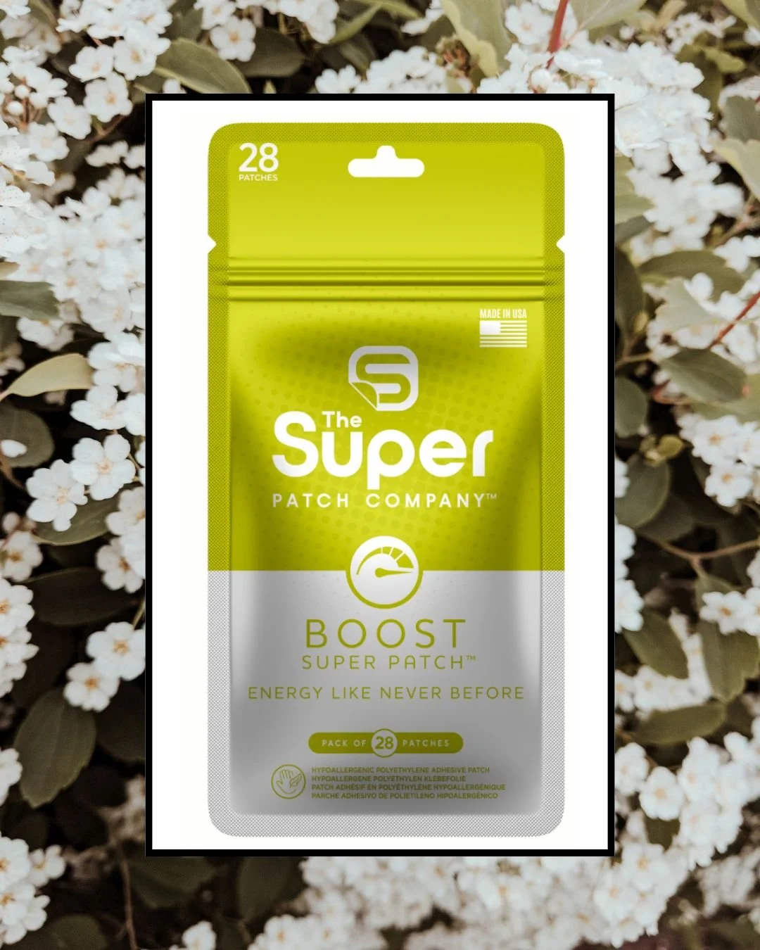 ⚡ Revitalize Naturally with the Boost Patch

Feeling low on energy or motivation? The Boost Super Patch helps enhance vitality, stamina, and overall wellness &mdash; all without caffeine, sugar, or chemicals. 🌿

Using advanced neurofrequency technol