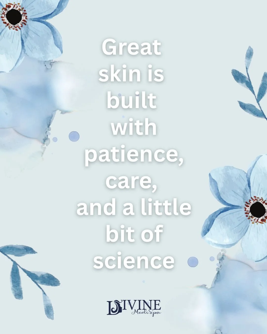 Great skin doesn&rsquo;t happen overnight. ✨

With the right treatments, expert guidance, and a personalized routine, healthy glowing skin is absolutely achievable.

At Divine MediSpa, we combine advanced technology with professional skincare to help