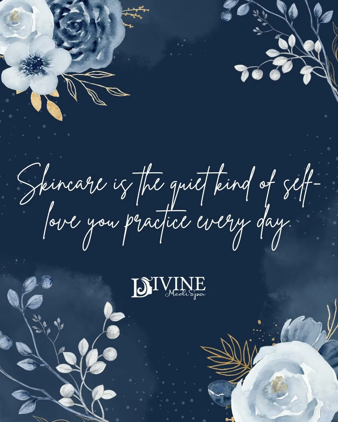 Taking care of your skin is more than a routine&mdash;it&rsquo;s a moment of self care in your day. ✨

 Those small daily habits add up to healthier, happier skin over time.
At Divine MediSpa, we&rsquo;re here to support your glow every step of the w