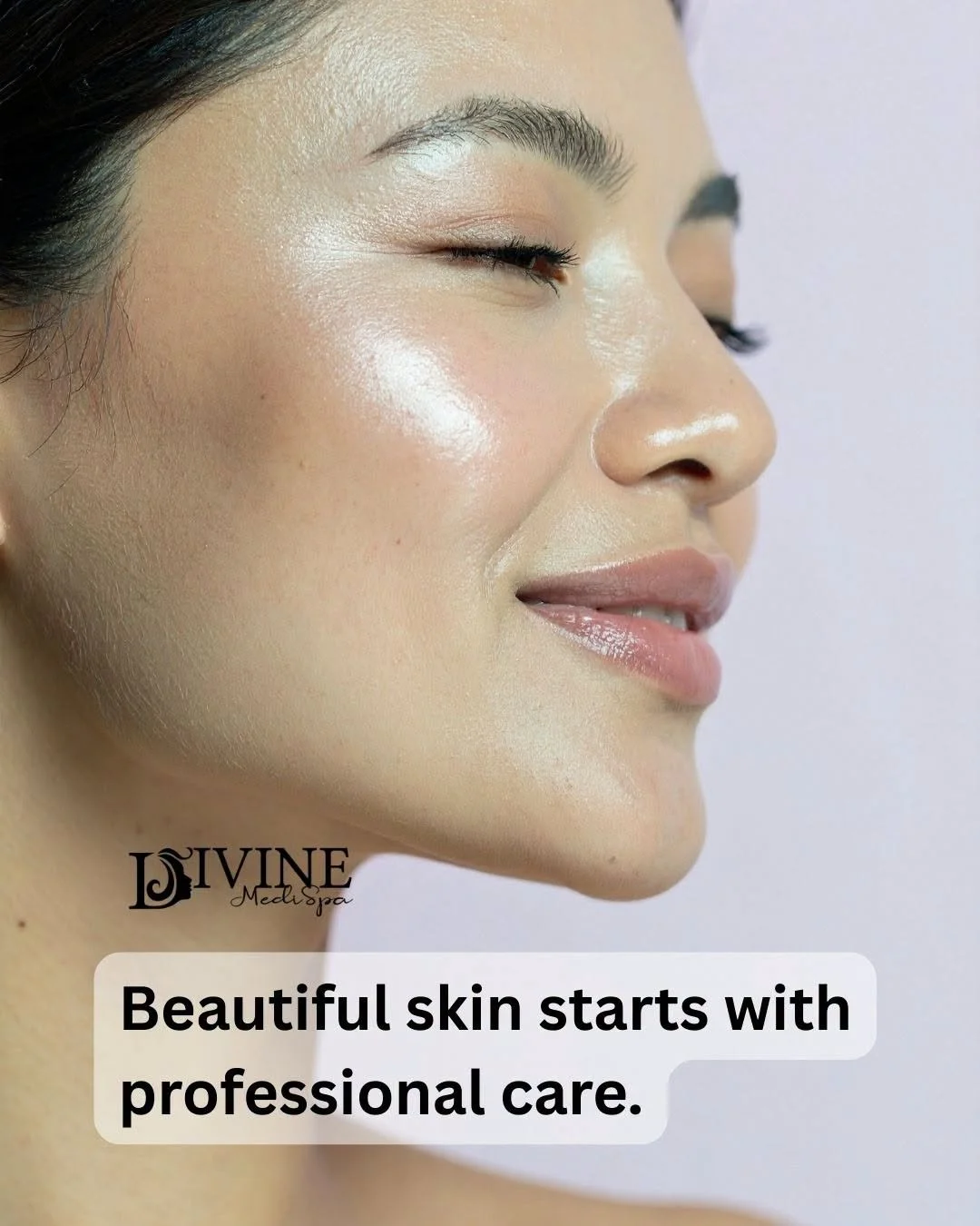 Healthy, radiant skin doesn&rsquo;t happen by chance/ it starts with professional care. ✨

At Divine MediSpa, our expert treatments help your skin look and feel its best, so your at home routine can do even more.