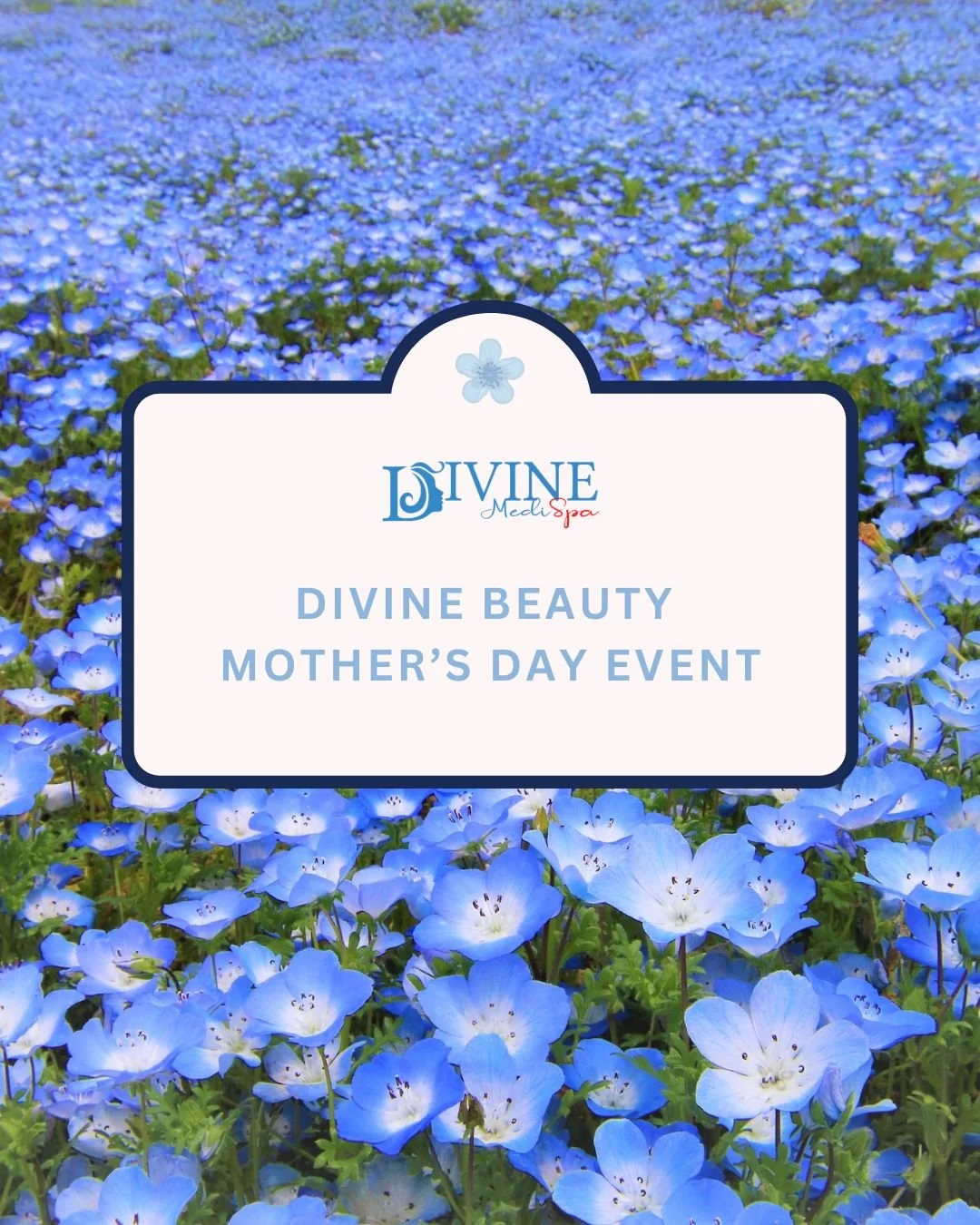 💐 Divine Beauty Mother&rsquo;s Day Event 💐

Join us at Divine MediSpa for a special Mother&rsquo;s Day celebration dedicated to beauty, self-care, and relaxation.

📅 Saturday, May 9
🕙 Session 1: 10:00 AM
🕑 Session 2: 2:00 PM

Spots are limited &