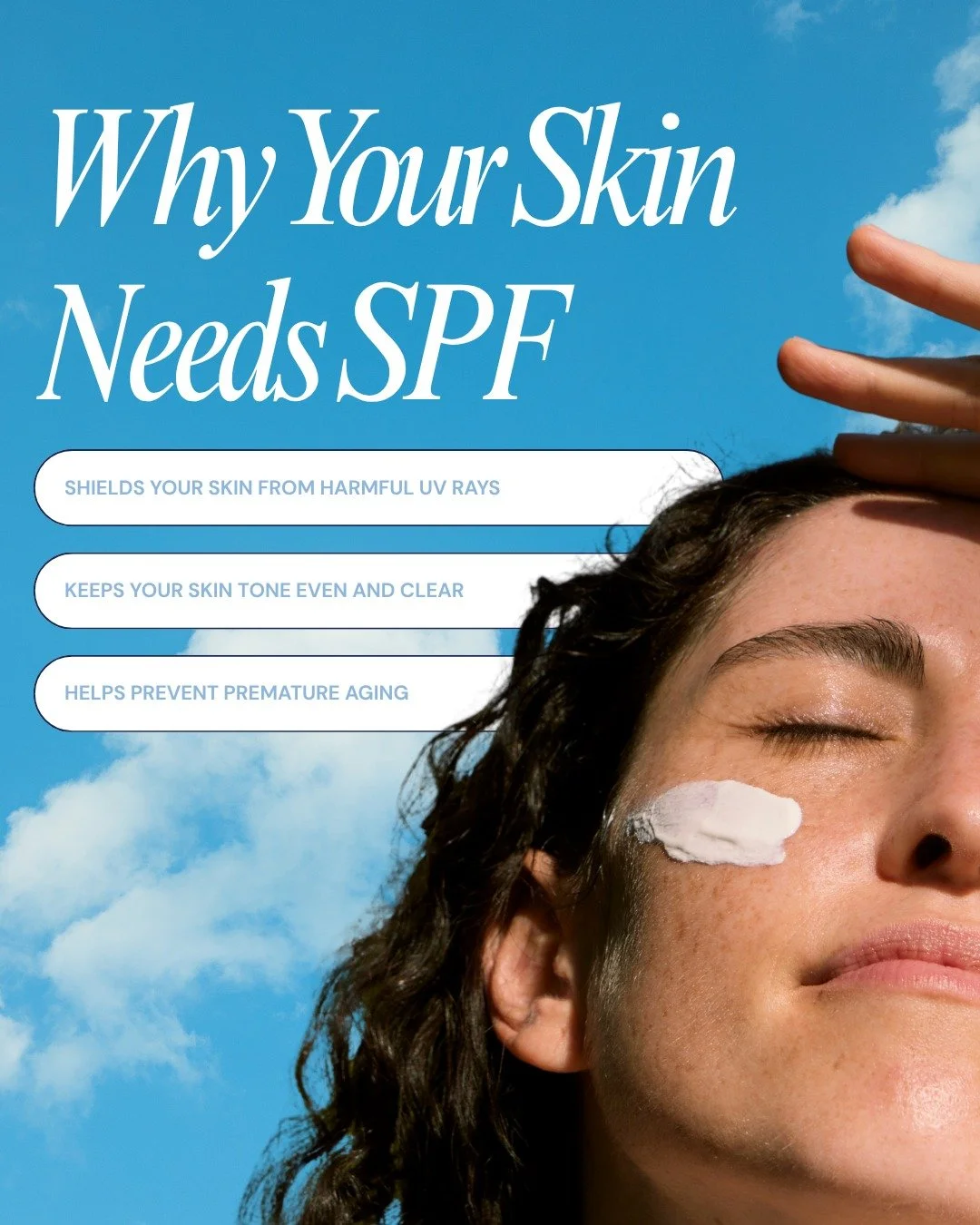 ☀️ SPF IS NOT OPTIONAL ☀️

If you&rsquo;re investing in your skin, SPF needs to be part of your daily routine &mdash; not just on sunny days or at the beach.

Daily SPF helps protect against:
✨ Premature aging
✨ Pigmentation &amp; dark spots
✨ Sun da