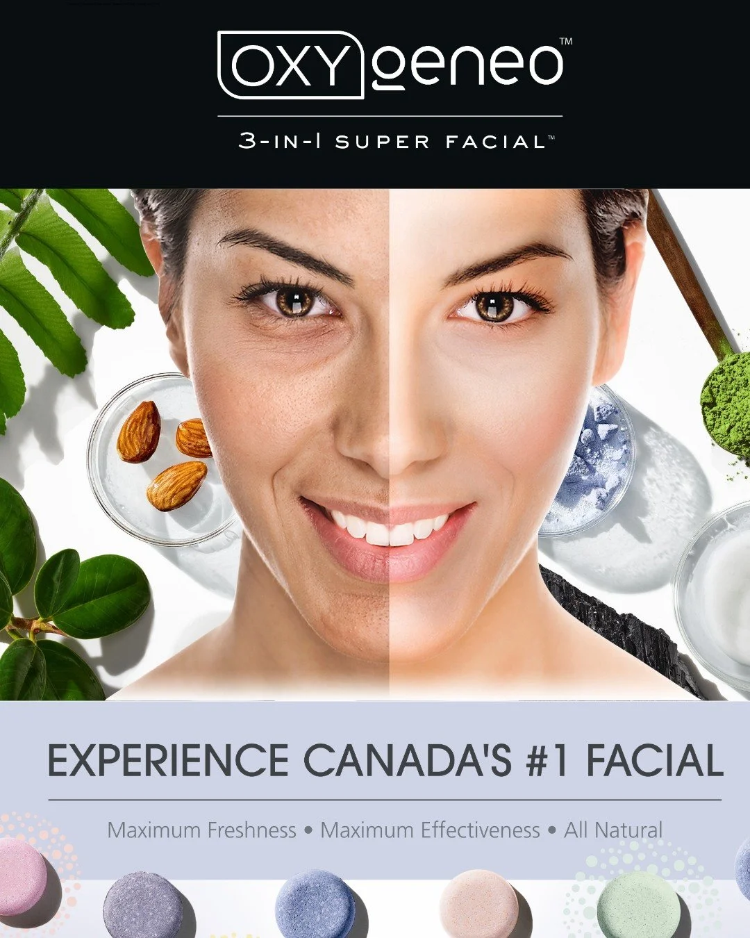 ✨ OXYGENEO FACIAL GLOW ✨
Looking for brighter, smoother, healthier-looking skin? The OxyGeneo facial does it all 

This treatment works to:
 💧 Exfoliate dead skin cells
 ✨ Oxygenate the skin from within
 🌿 Infuse active ingredients deep into the sk