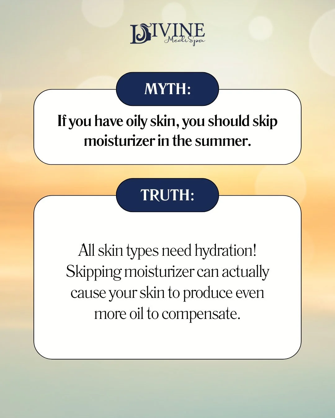 💧 Choose a lightweight, oil-free moisturizer to keep your skin balanced and healthy.