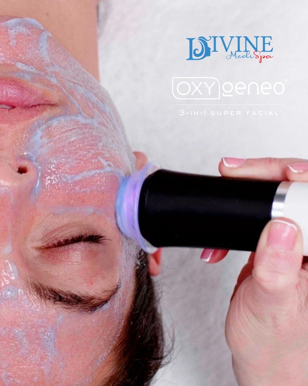 ✨ WHY WE LOVE OXYGENEO FACIALS ✨

The OxyGeneo facial is a 3-in-1 treatment designed to leave your skin looking brighter, smoother, and more refreshed after just one appointment 

This treatment helps:
 🌿 Improve skin texture
 💧 Boost hydration
 ✨ 