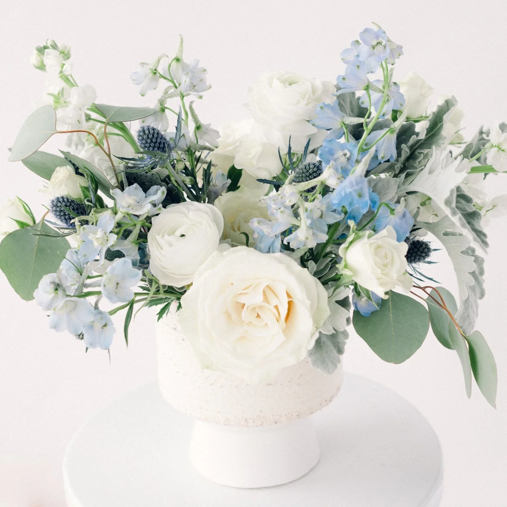 Breezy Centerpiece in Textured Compote