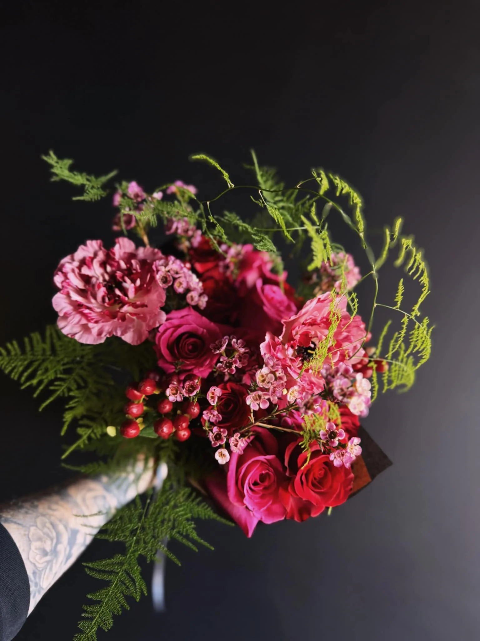 Designer's Choice Paper Wrapped Bouquet