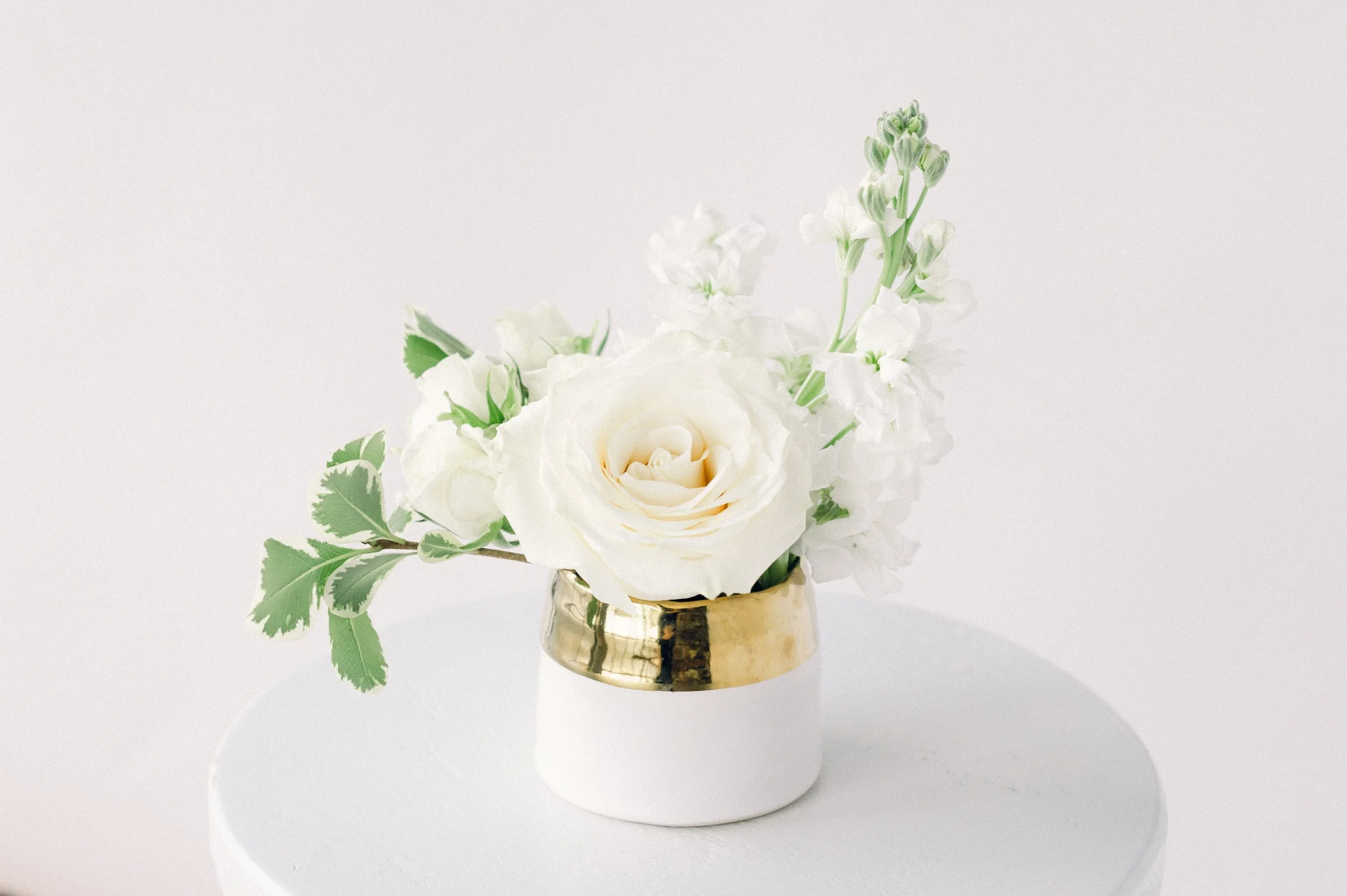 Classic Mini in Gold Cuff Vase