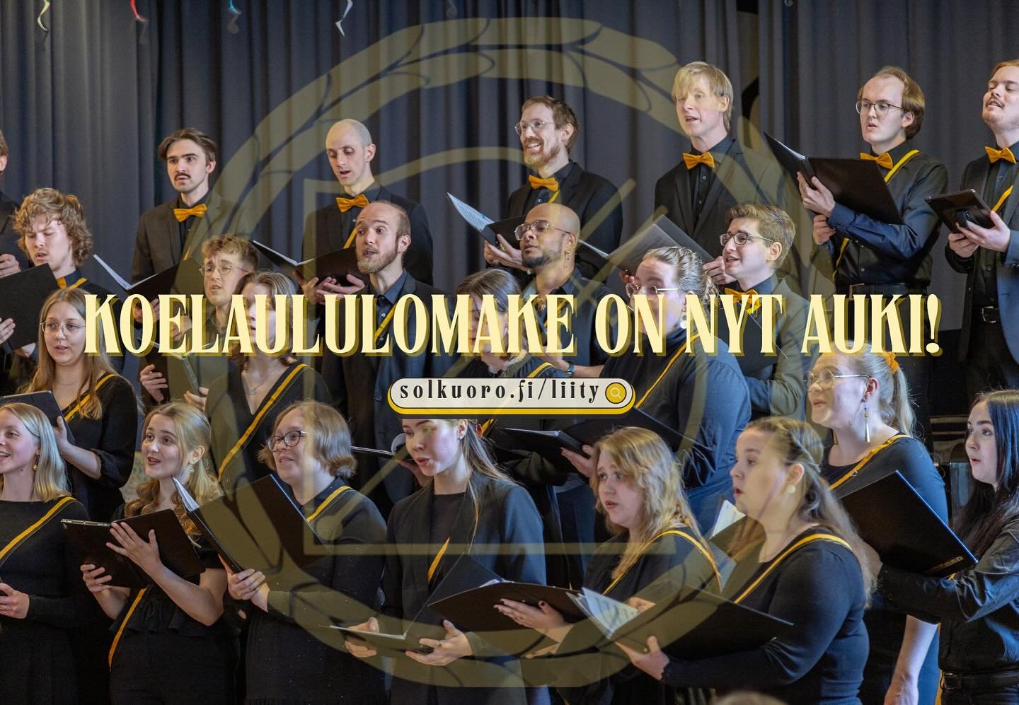 Vaikka kuoro onkin siirtynyt kes&auml;laitumille, on meill&auml; jo tuleva syksy mieless&auml;! Olisiko sinusta meille uusi j&auml;sen? Syksyn koelaulut j&auml;rjestet&auml;&auml;n pe 12.9. ja to 18.9. Koelaululomake on juuri avattu, l&ouml;yd&auml;t