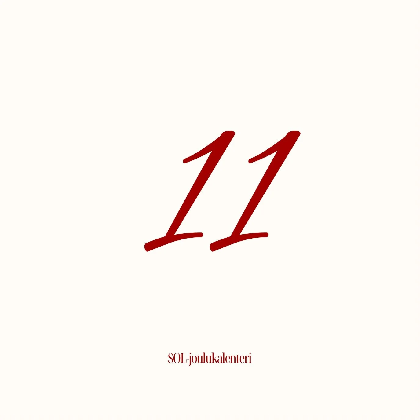 L&auml;mpim&auml;t kiitokset eilisen yleis&ouml;lle, teit&auml; oli paljon, ja teitte illasta erityisen! 🌟
Jos viel&auml; haluaisit kuulla kuoroa ennen joulua, suosittelemme tulemaan huomenna (12.12.) klo 19 Kallion kirkkoon, miss&auml; SOL esiintyy